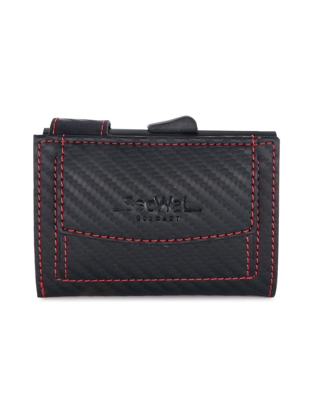 SecWal SecWal 2 Custodia per carta di credito Protezione RFID Vera Pelle 9.5 cm SecWal SecWal 2 Custodia per carta di credito Protezione RFID Vera Pelle 9.5 cm