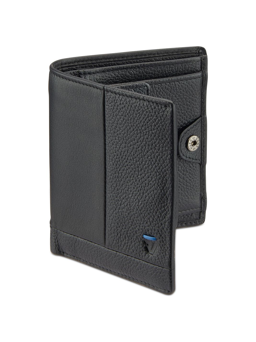 Roncato Trial DLX Portafoglio Protezione RFID Vera Pelle 9 cm