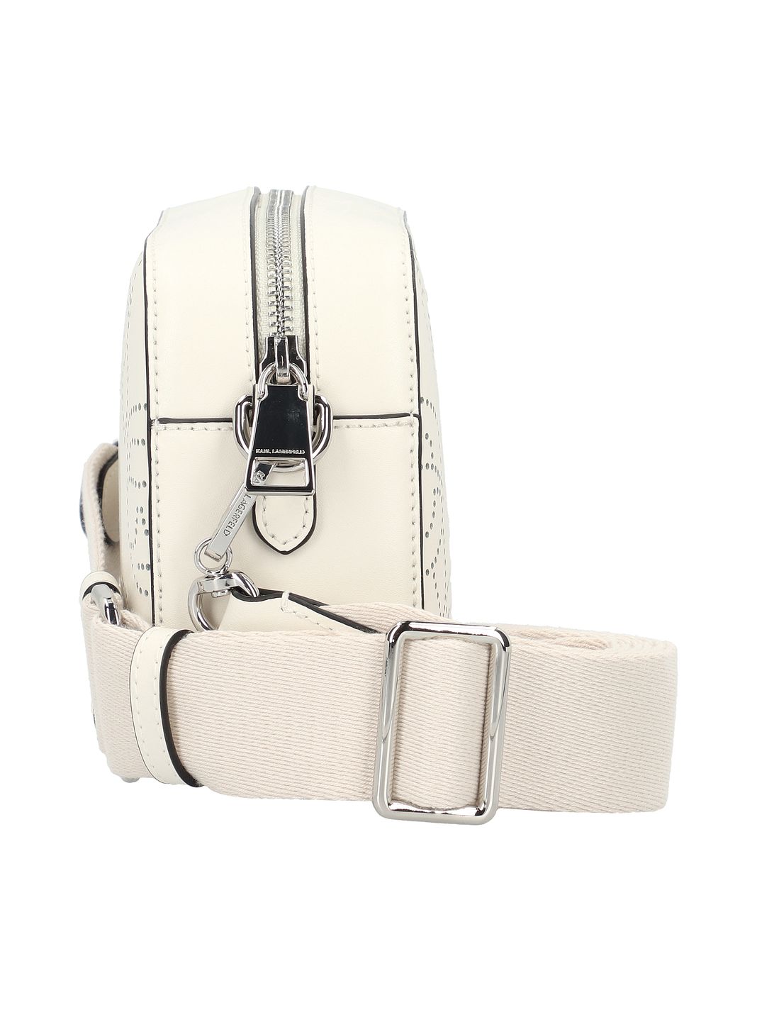 Karl Lagerfeld Ikon Borsa a tracolla Vera Pelle 22 cm Karl Lagerfeld Ikon Borsa a tracolla Vera Pelle 22 cm