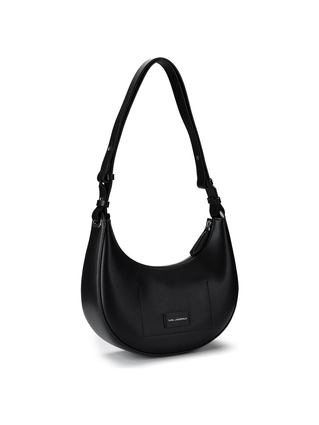Karl Lagerfeld Circle Borsa a spalla Vera Pelle 28 cm
