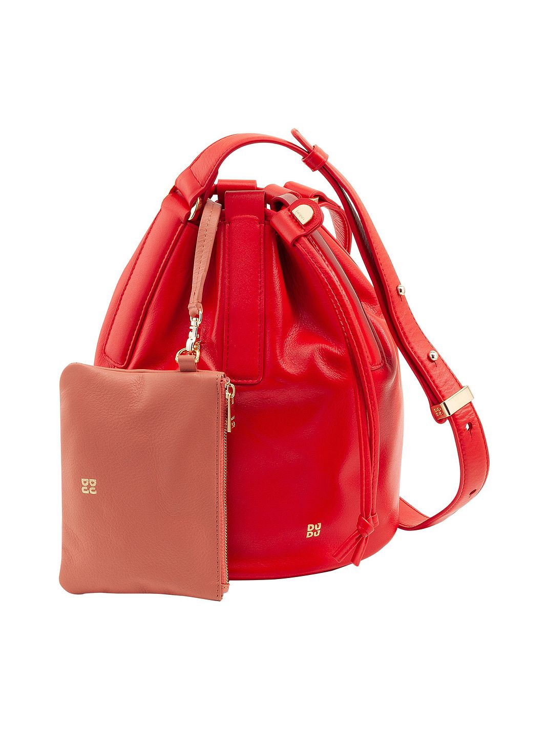 DuDu Filicudi Borsa secchiello Vera Pelle 19 cm