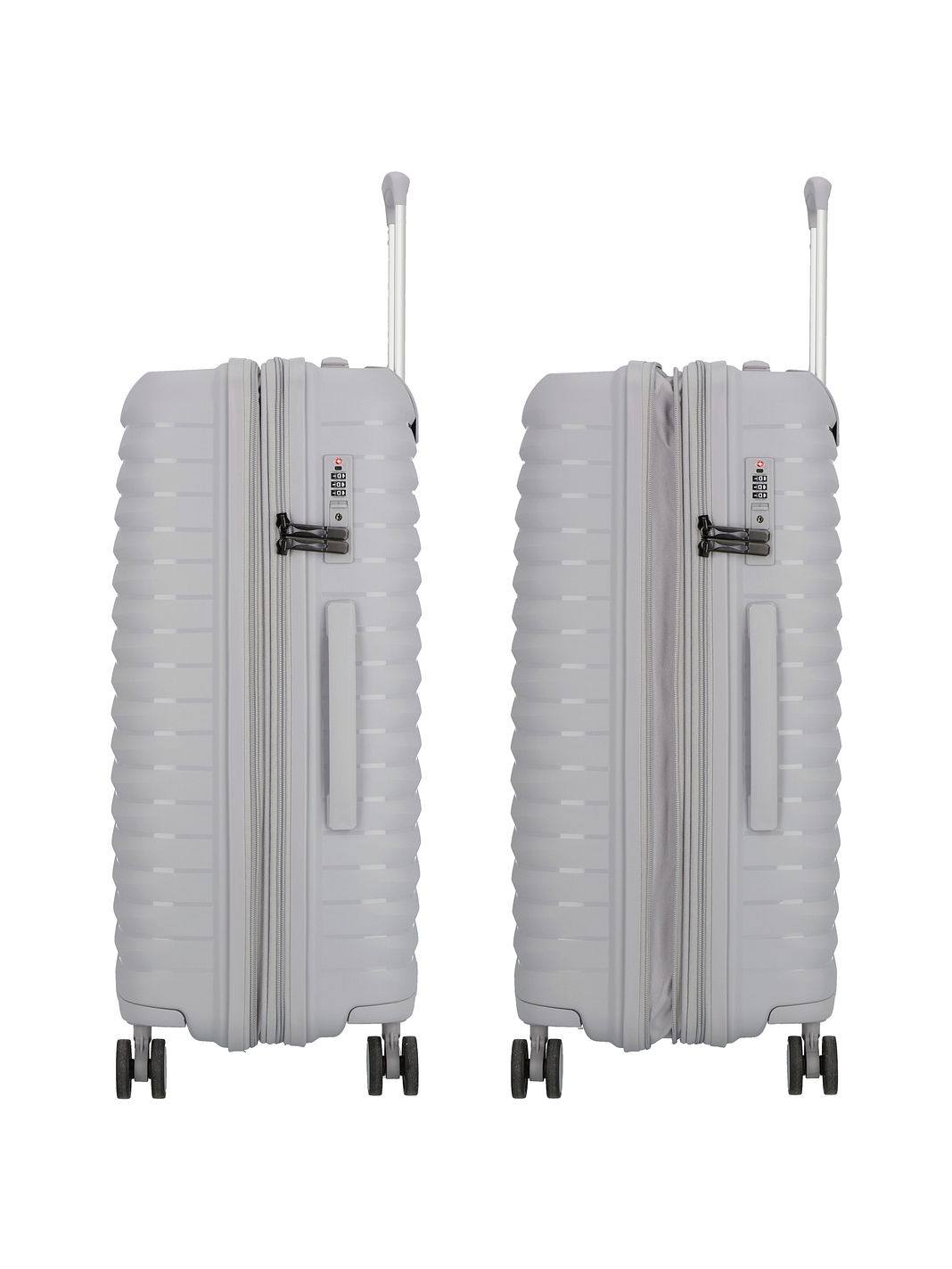 d & n Travel Line 4500 4 ruote Set di valigie 3 pezzi espandibile
