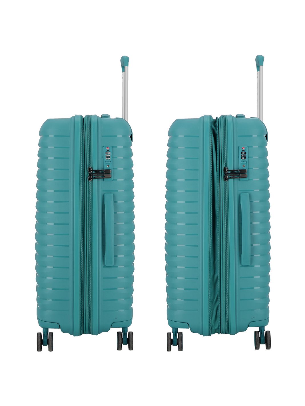 d & n Travel Line 4500 4 ruote Set di valigie 3 pezzi espandibile