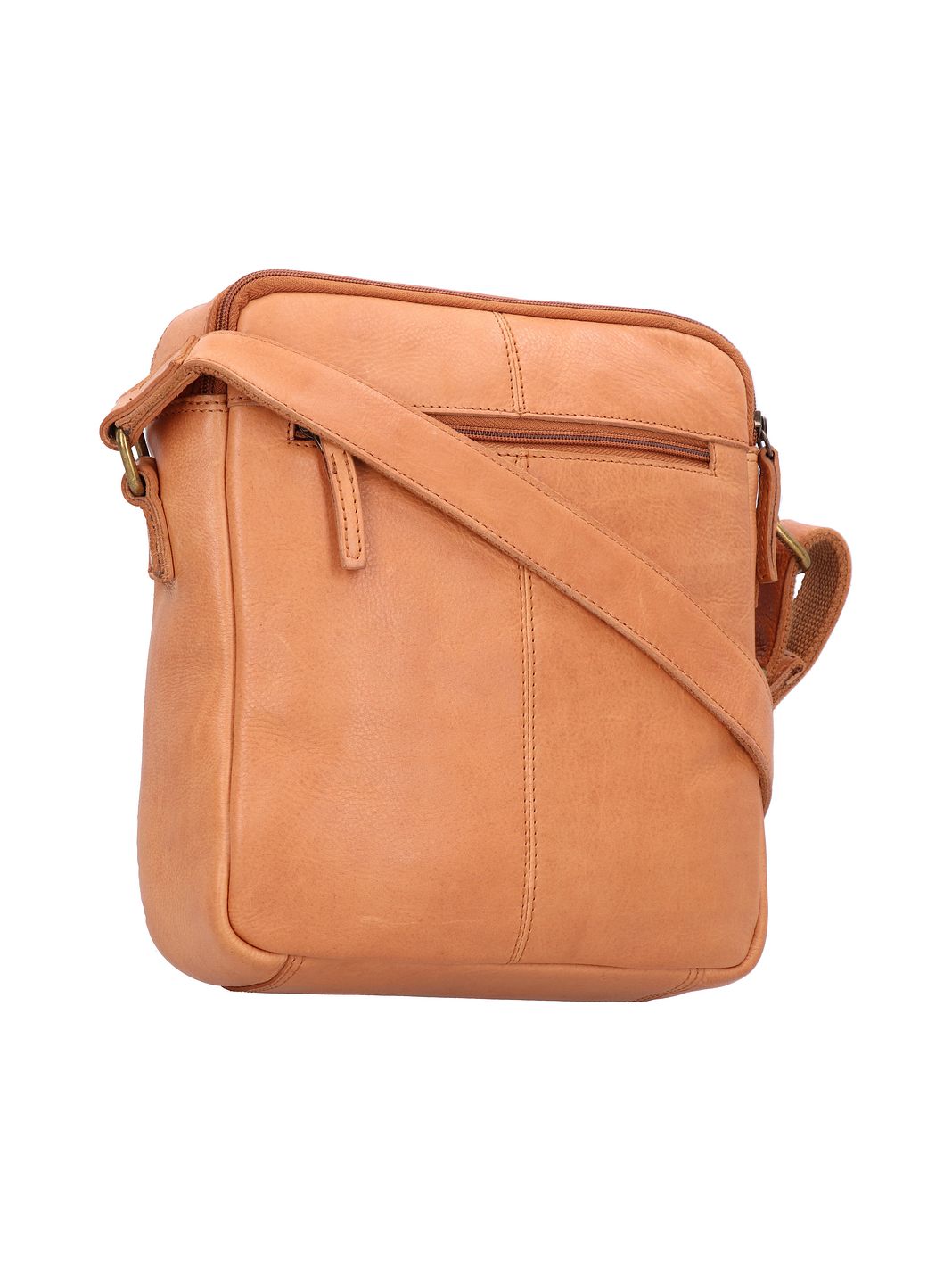 Greenland Nature Crossbody taske RFID-beskyttelse Læder 21 cm