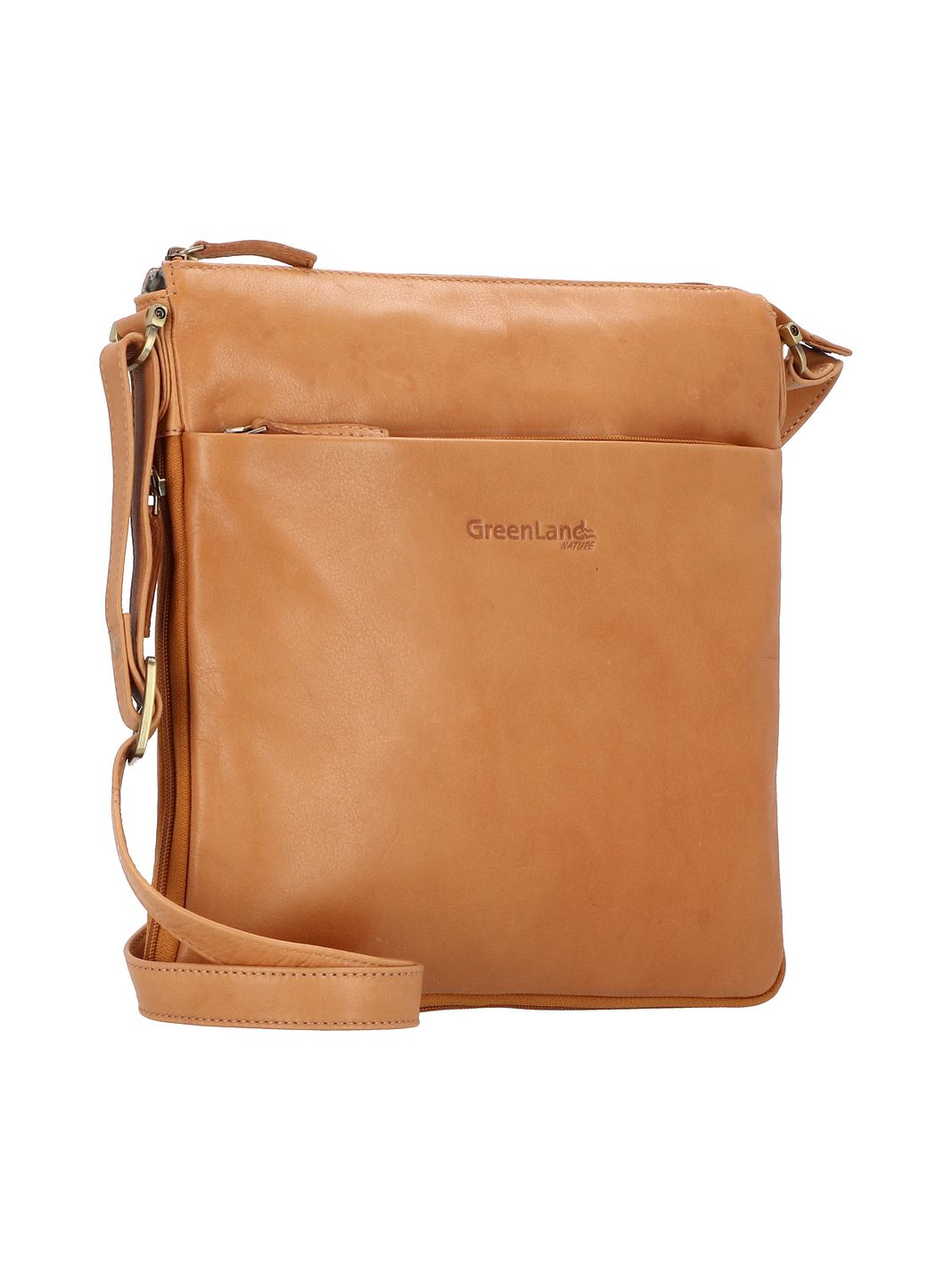 Greenland Nature Crossbody taske Læder 28 cm Greenland Nature Crossbody taske Læder 28 cm