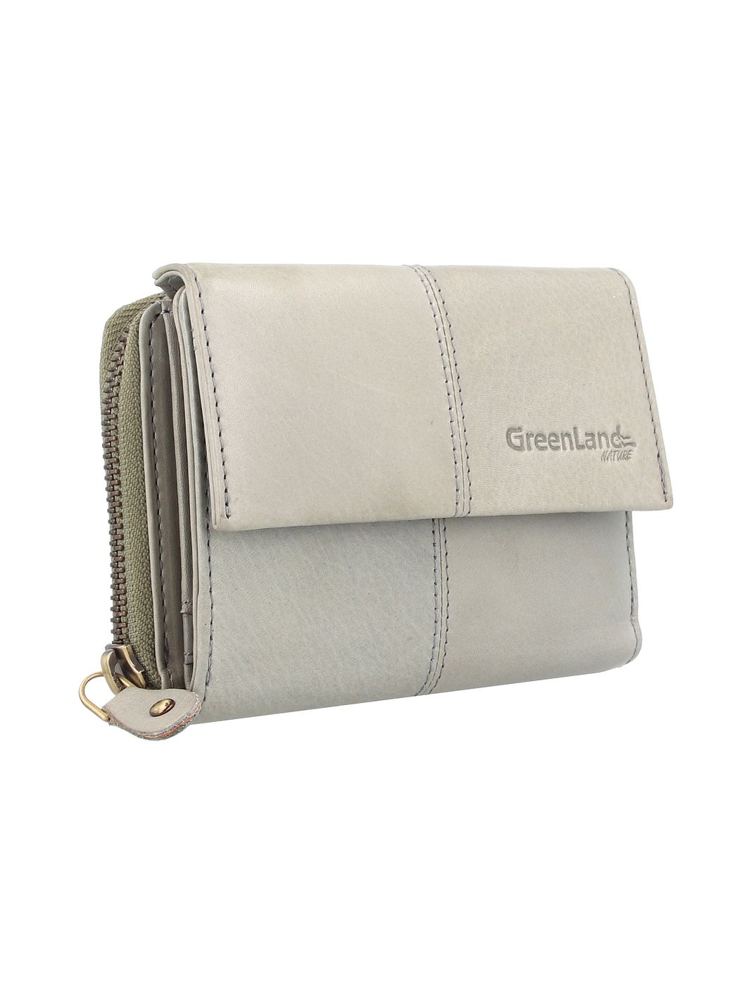 Greenland Nature Pung RFID-beskyttelse Læder 13 cm Greenland Nature Pung RFID-beskyttelse Læder 13 cm