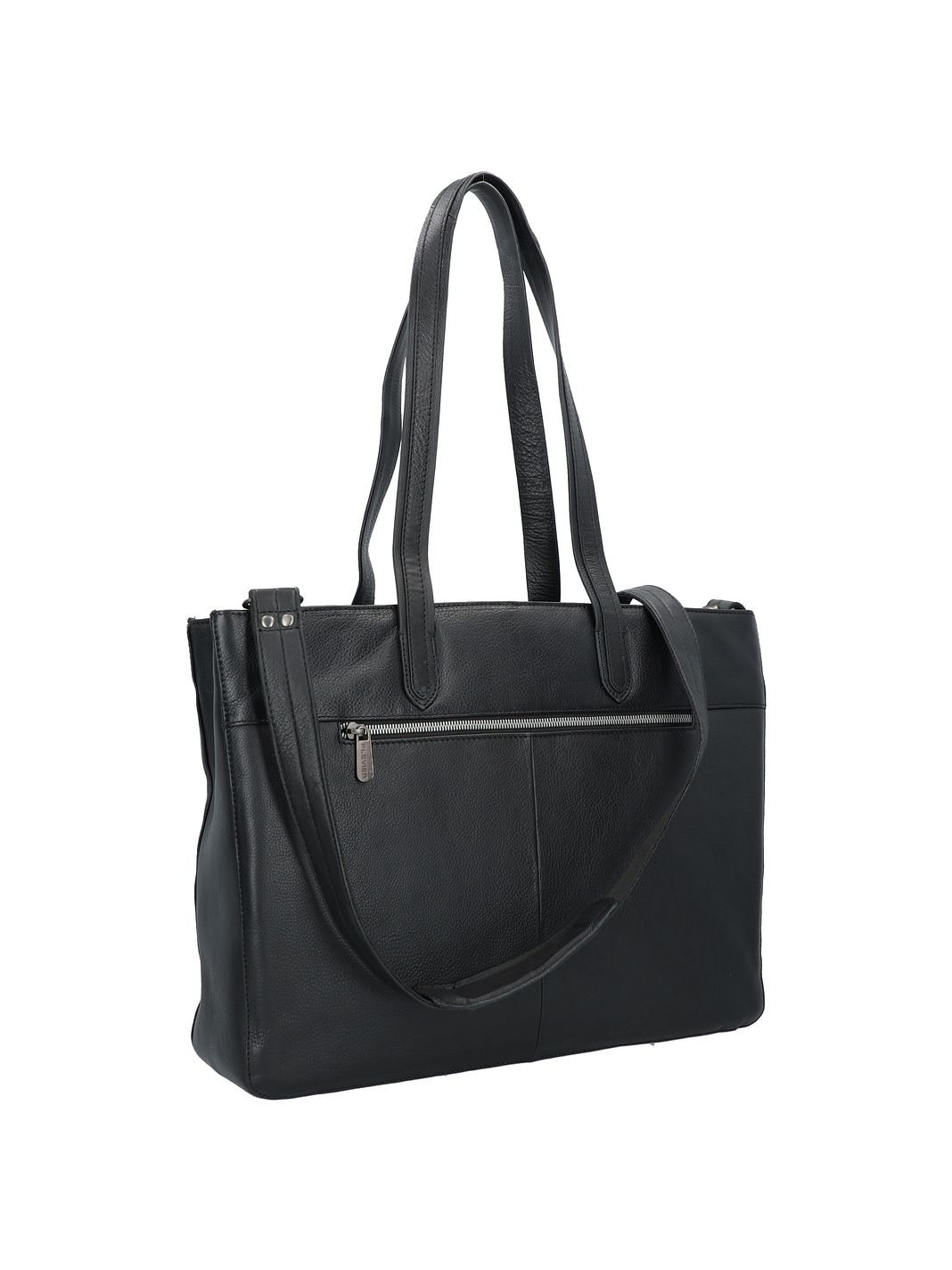 Plevier Power Borsa tote Vera Pelle 31 cm Vano porta PC Plevier Power Borsa tote Vera Pelle 31 cm Vano porta PC