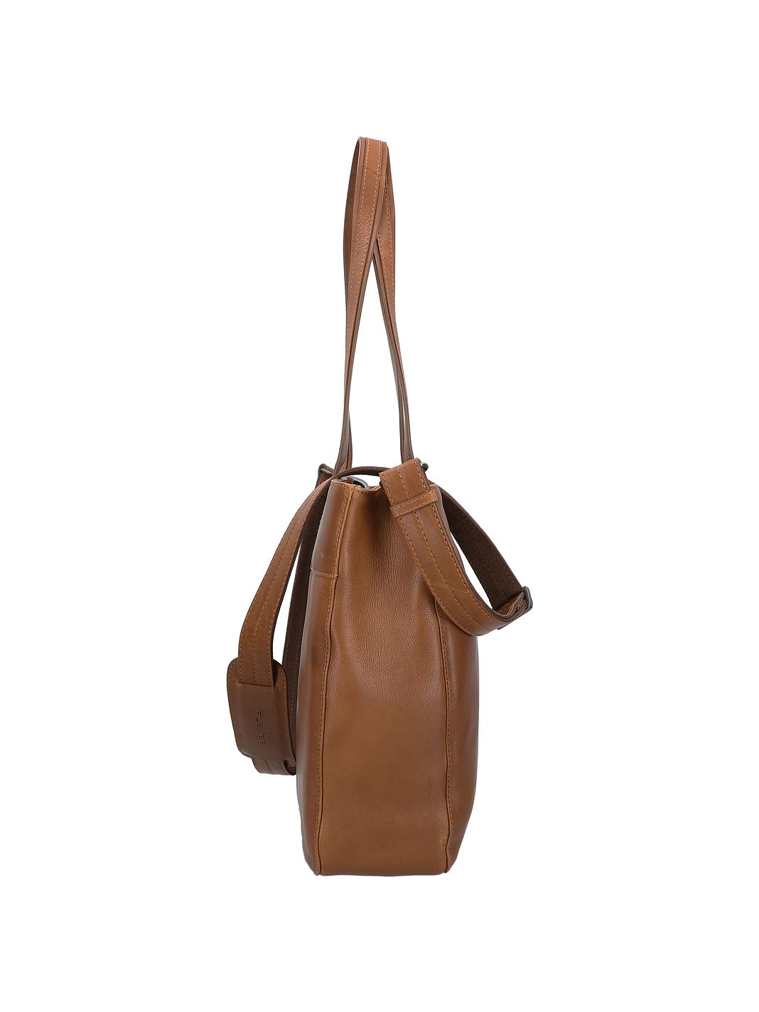 Plevier Power Borsa tote Vera Pelle 31 cm Vano porta PC