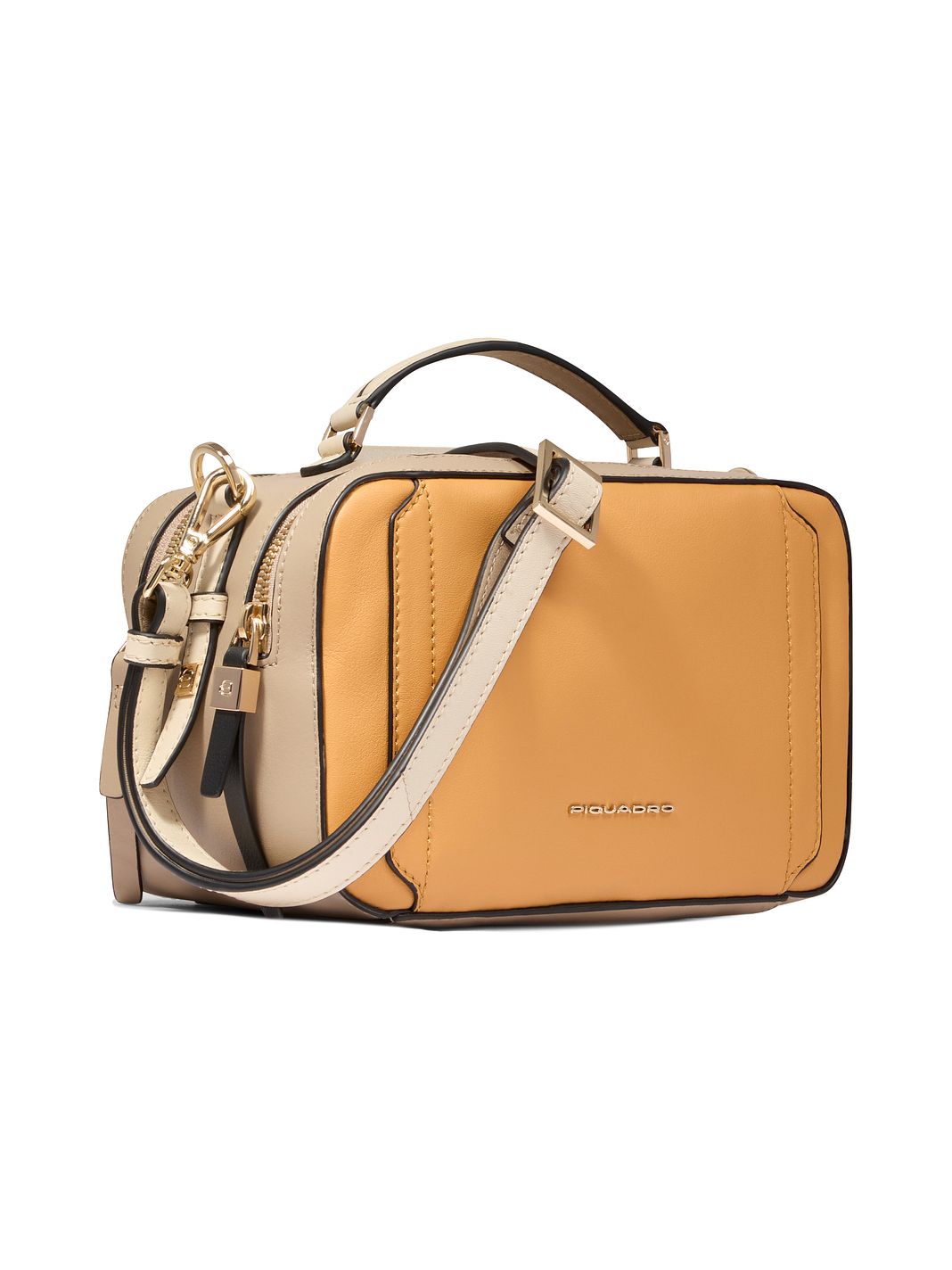 Piquadro Circle Bolso bandolera Piel natural 21 cm Piquadro Circle Bolso bandolera Piel natural 21 cm