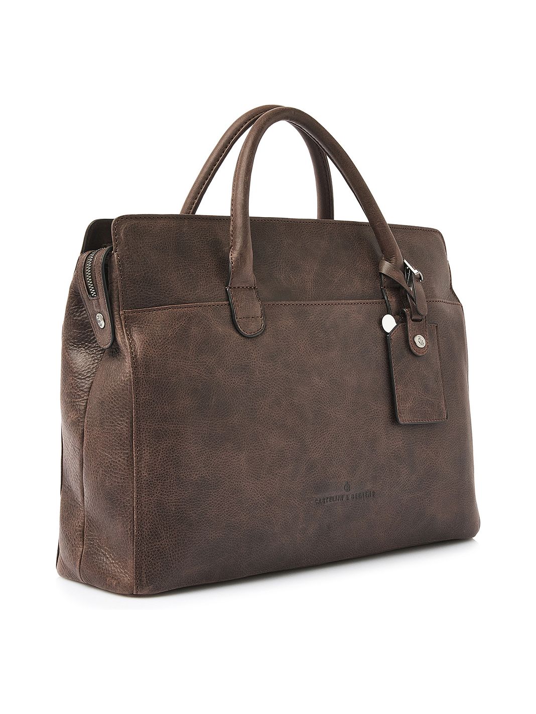 Castelijn & Beerens Carisma Borsa tote Protezione RFID Vera Pelle 41 cm Vano porta PC