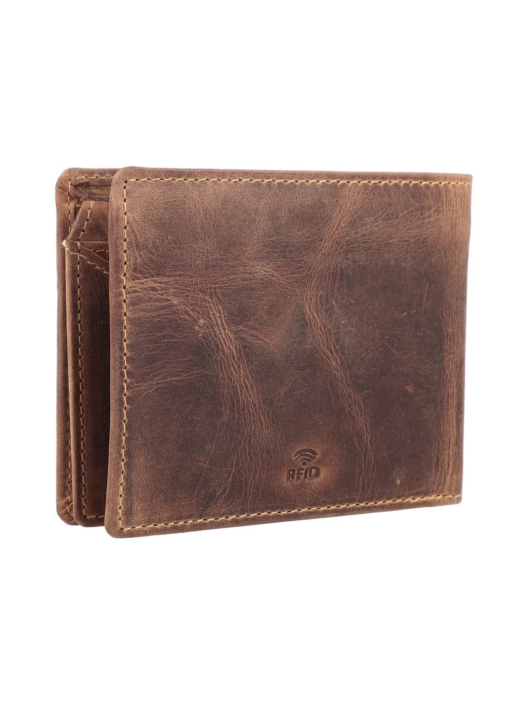 Greenburry Vintage Cartera Bloqueo RFID Piel natural 12 cm Greenburry Vintage Cartera Bloqueo RFID Piel natural 12 cm