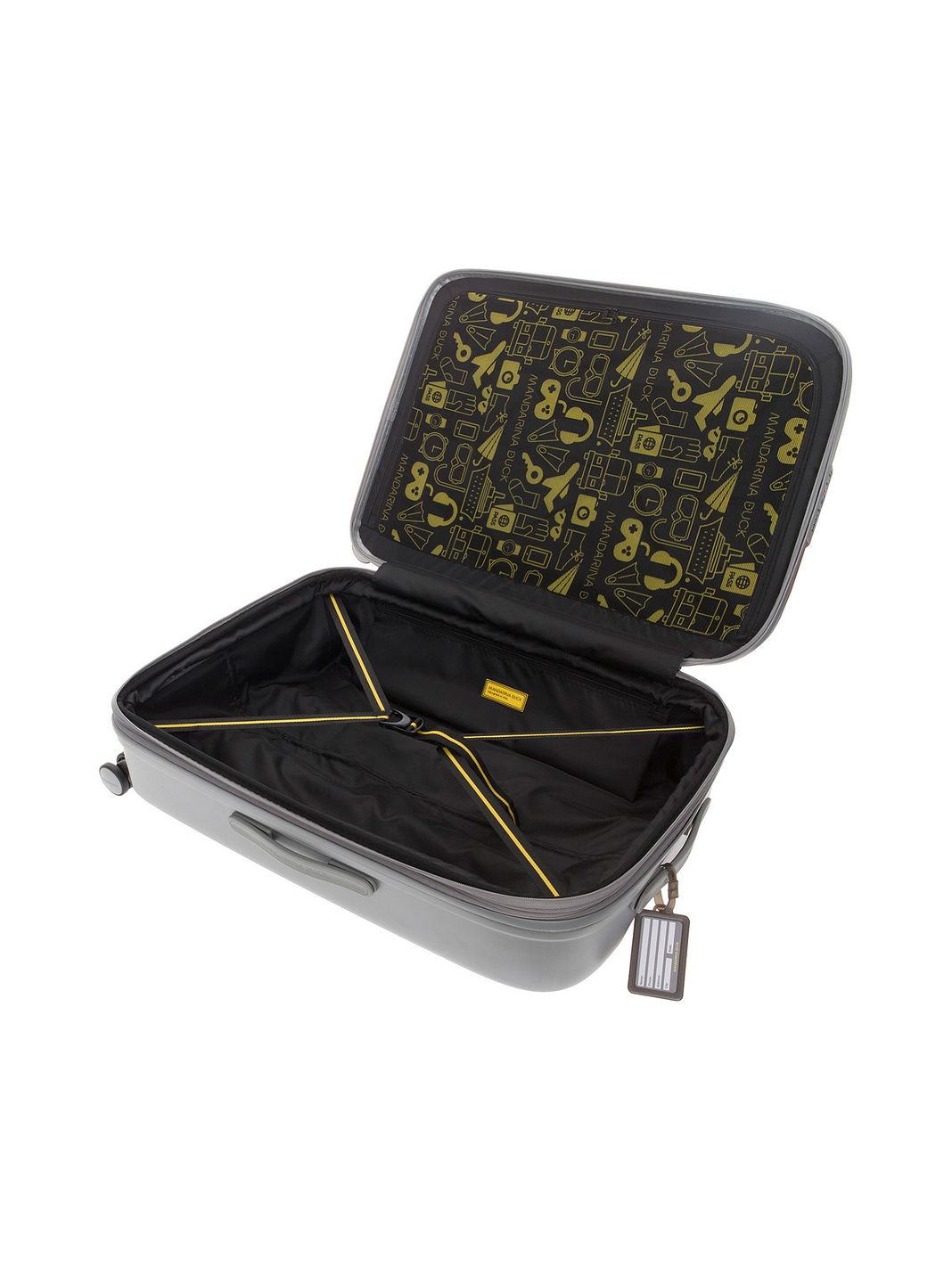 Mandarina Duck Logoduck + 4 ruote Carrello L 75 cm Mandarina Duck Logoduck + 4 ruote Carrello L 75 cm