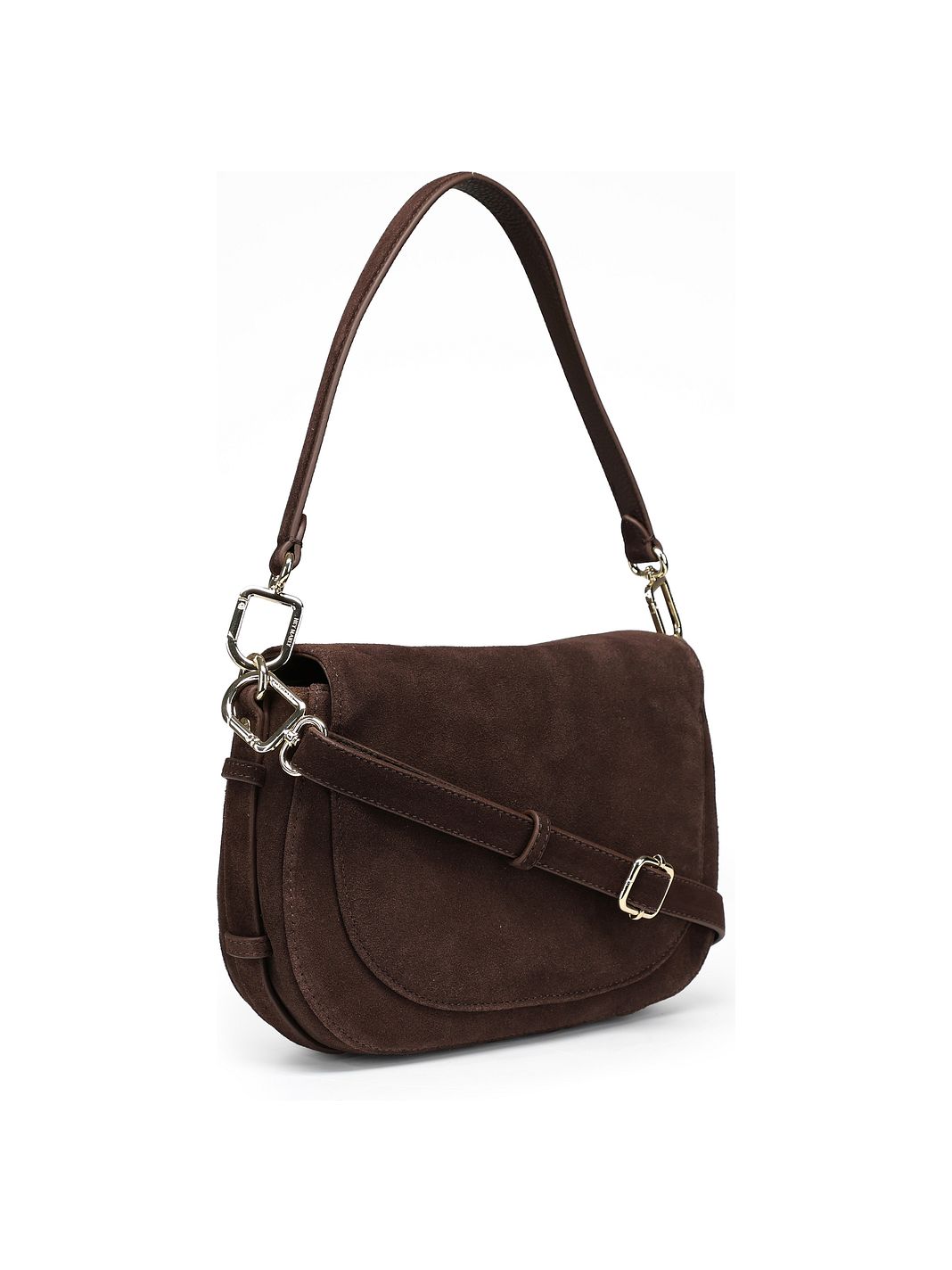 Hey Marly Big Sister Suede Bolso para hombre S Piel natural 25 cm