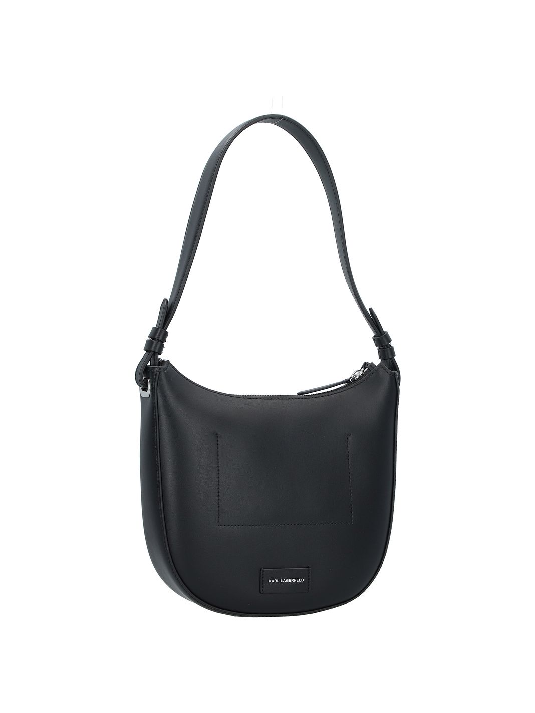 Karl Lagerfeld Circle Borsa a spalla Vera Pelle 24 cm