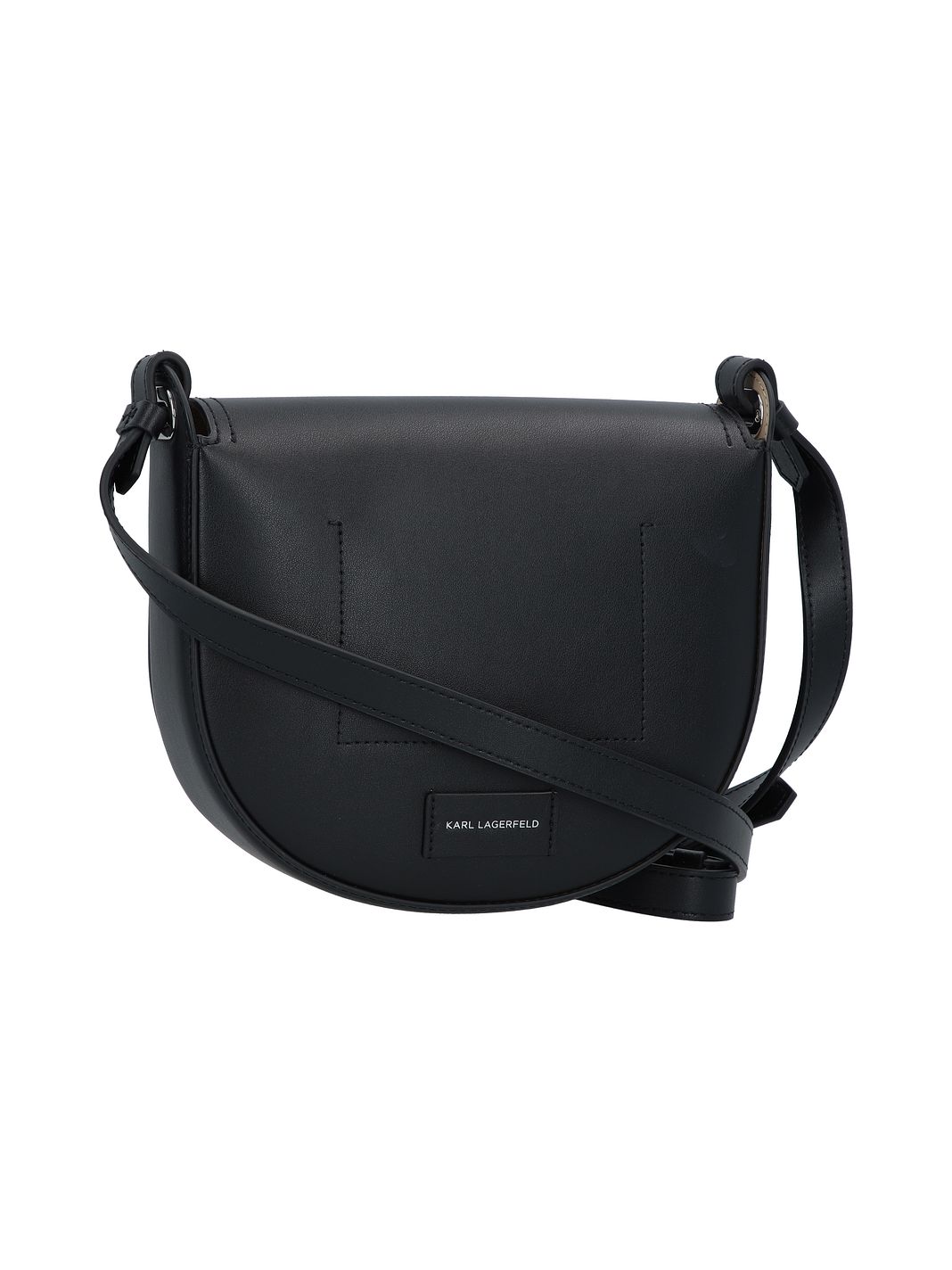 Karl Lagerfeld Circle Borsa a tracolla Vera Pelle 22 cm