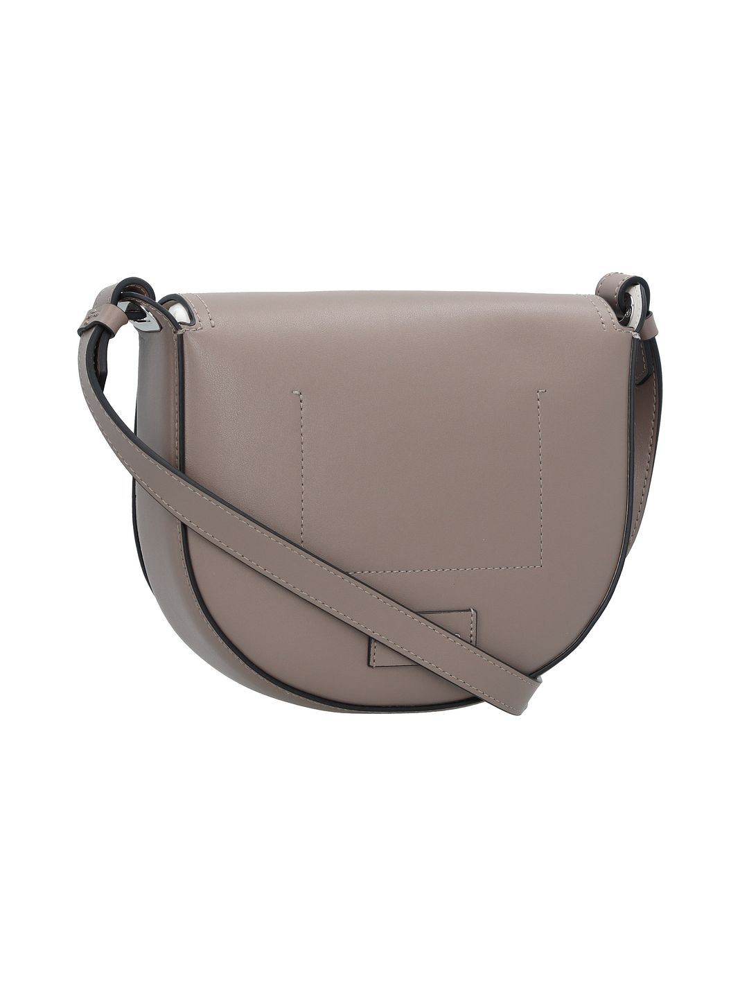 Karl Lagerfeld Circle Borsa a tracolla Vera Pelle 22 cm