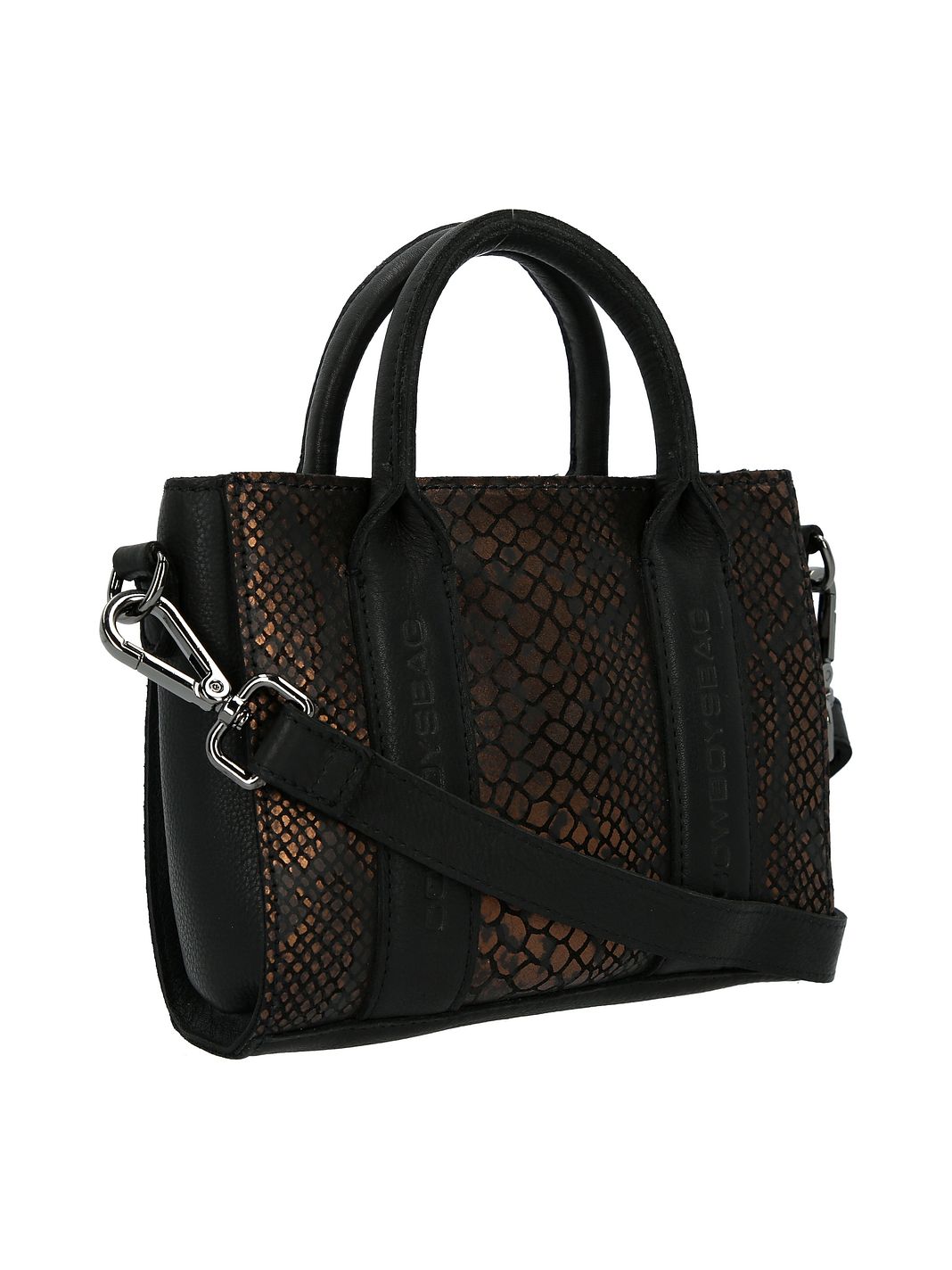 Cowboysbag Glam Newburgh Mini borsa a mano Vera Pelle 18.5 cm Cowboysbag Glam Newburgh Mini borsa a mano Vera Pelle 18.5 cm