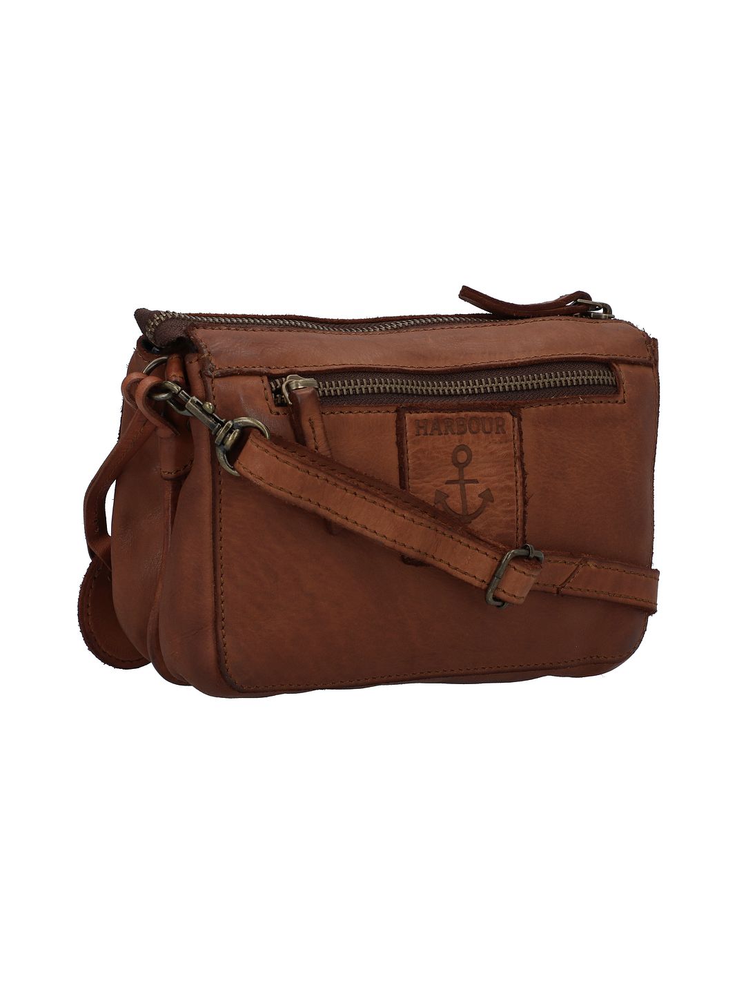 Harbour 2nd Anchor Love Tiani Borsa a tracolla Vera Pelle 21.5 cm Harbour 2nd Anchor Love Tiani Borsa a tracolla Vera Pelle 21.5 cm