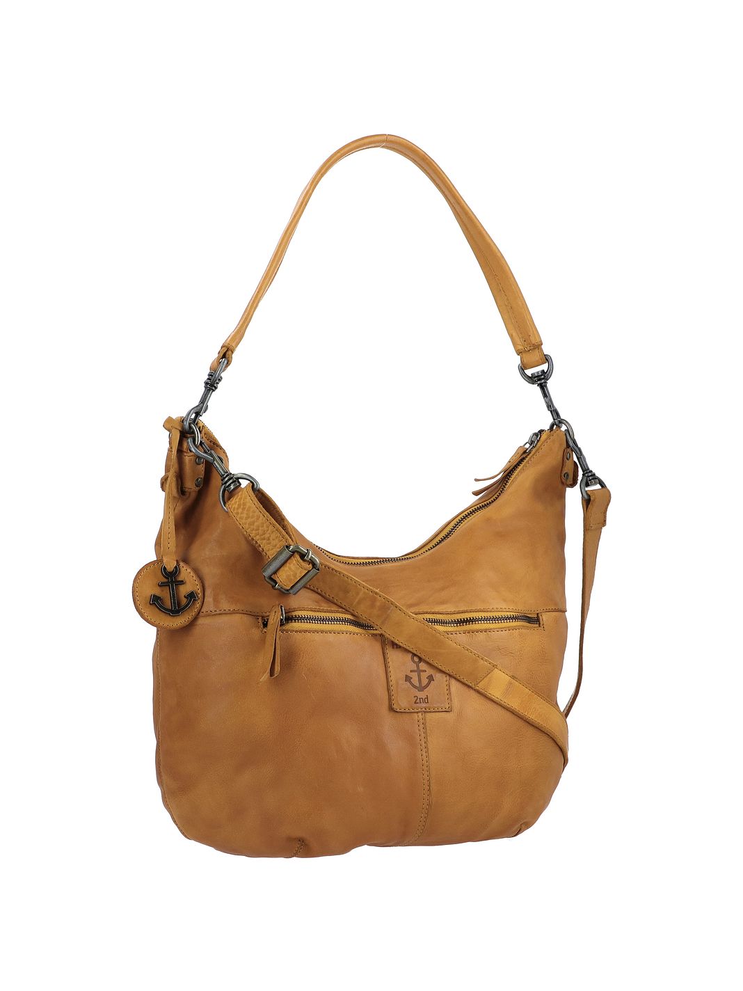 Harbour 2nd Anchor Love Amar Borsa a spalla Vera Pelle 33 cm Harbour 2nd Anchor Love Amar Borsa a spalla Vera Pelle 33 cm