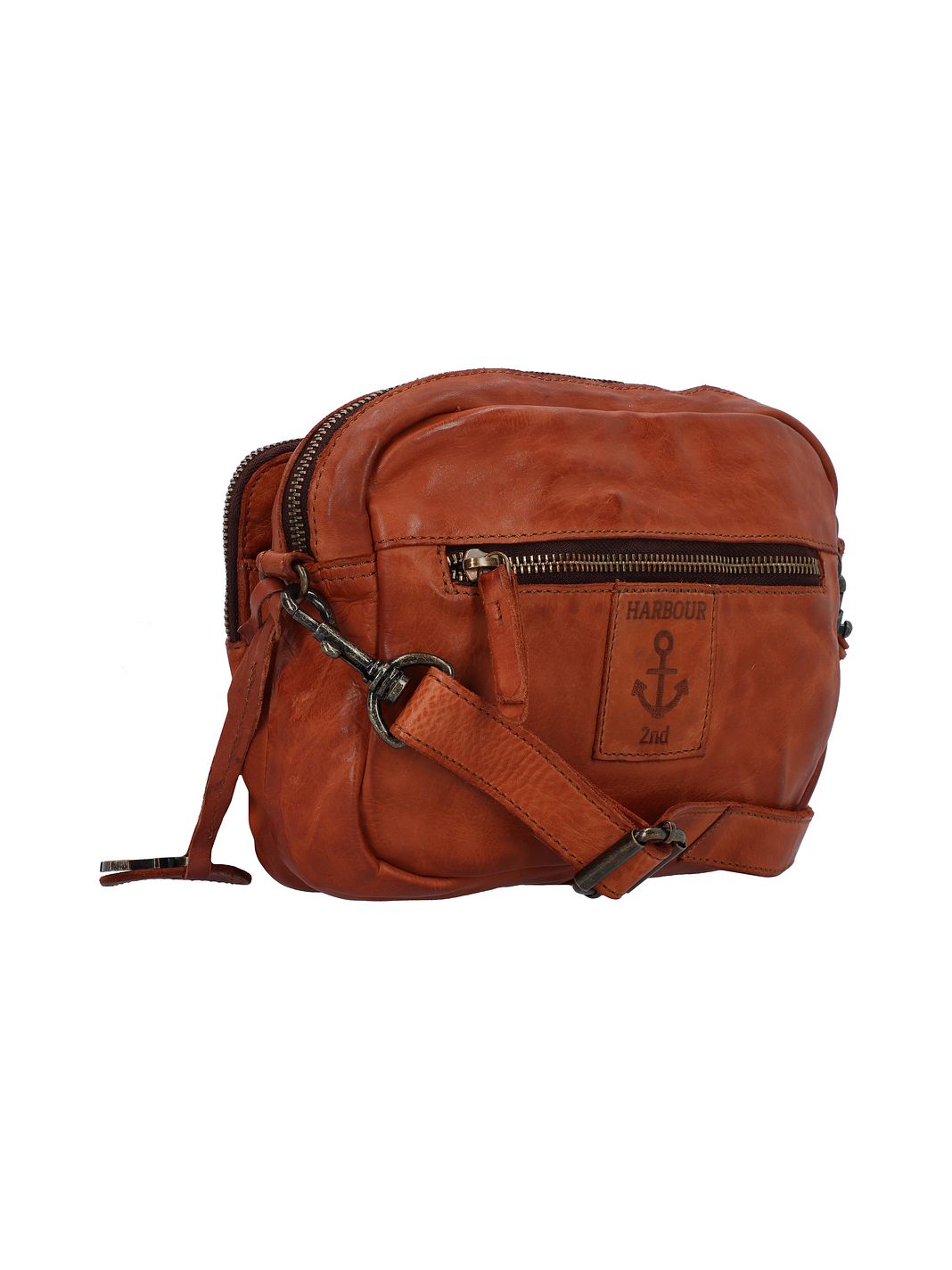 Harbour 2nd Anchor Love Thalea Borsa a tracolla Vera Pelle 23 cm Harbour 2nd Anchor Love Thalea Borsa a tracolla Vera Pelle 23 cm