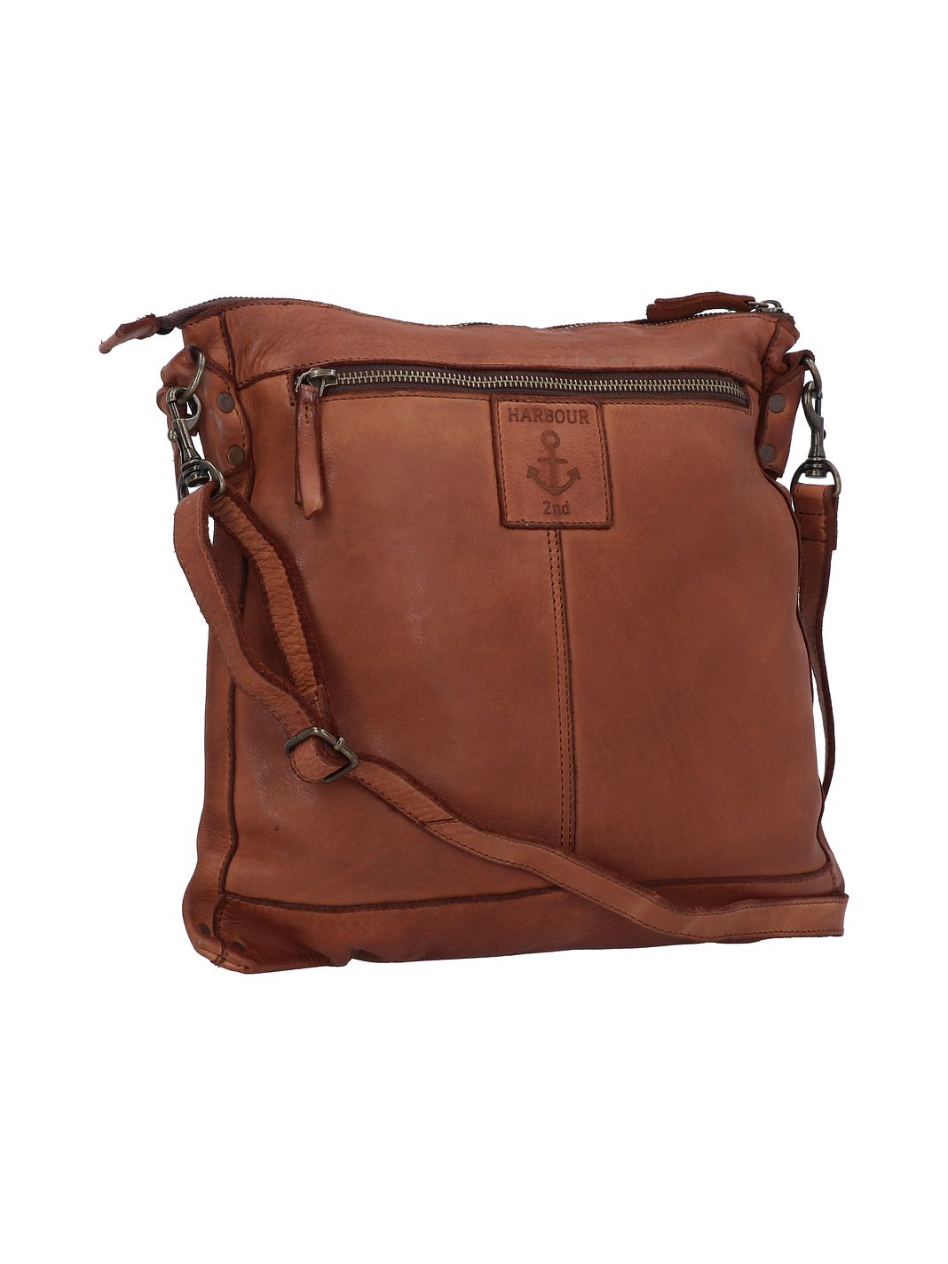 Harbour 2nd Anchor Love Vera Borsa a tracolla Vera Pelle 34 cm Harbour 2nd Anchor Love Vera Borsa a tracolla Vera Pelle 34 cm