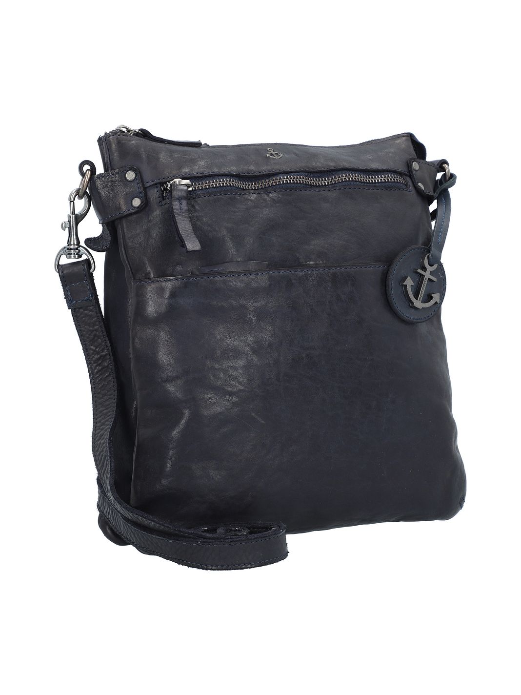 Harbour 2nd Anchor Love Zora Borsa a tracolla Vera Pelle 26 cm Harbour 2nd Anchor Love Zora Borsa a tracolla Vera Pelle 26 cm