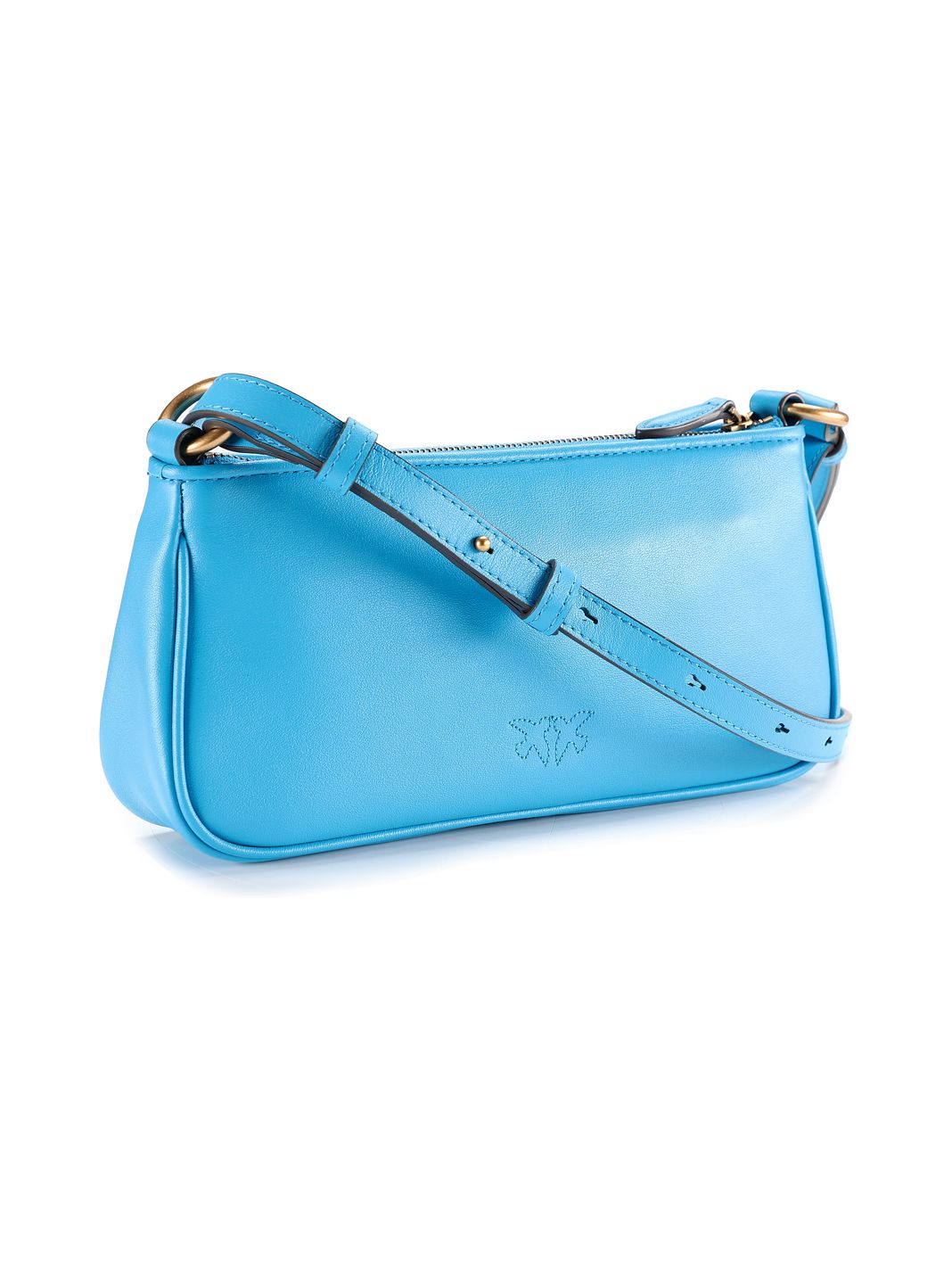 PINKO Half Moon Borsa a tracolla Vera Pelle 23 cm PINKO Half Moon Borsa a tracolla Vera Pelle 23 cm
