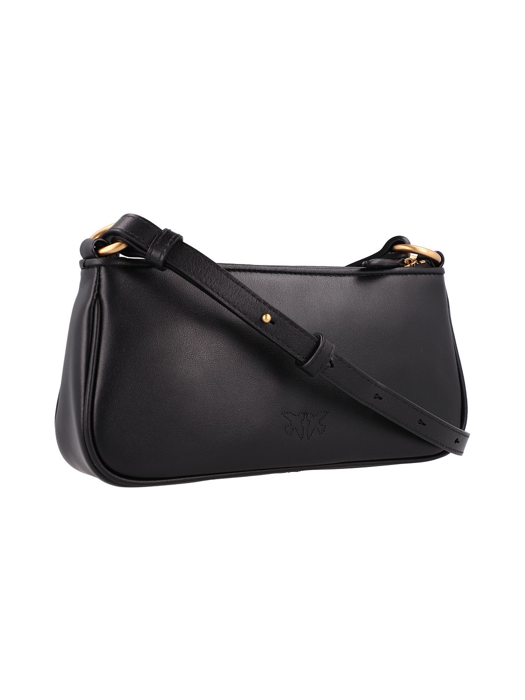PINKO Half Moon Borsa a tracolla Vera Pelle 23 cm PINKO Half Moon Borsa a tracolla Vera Pelle 23 cm