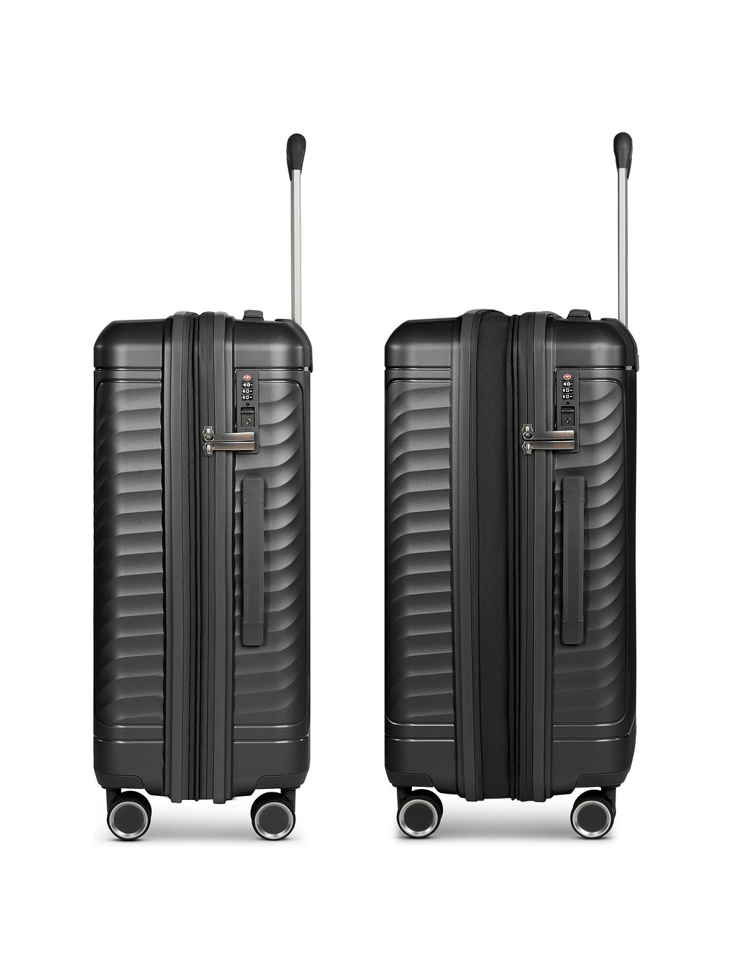 Picard Vienna 4 ruote Set di valigie 3 pezzi espandibile Picard Vienna 4 ruote Set di valigie 3 pezzi espandibile