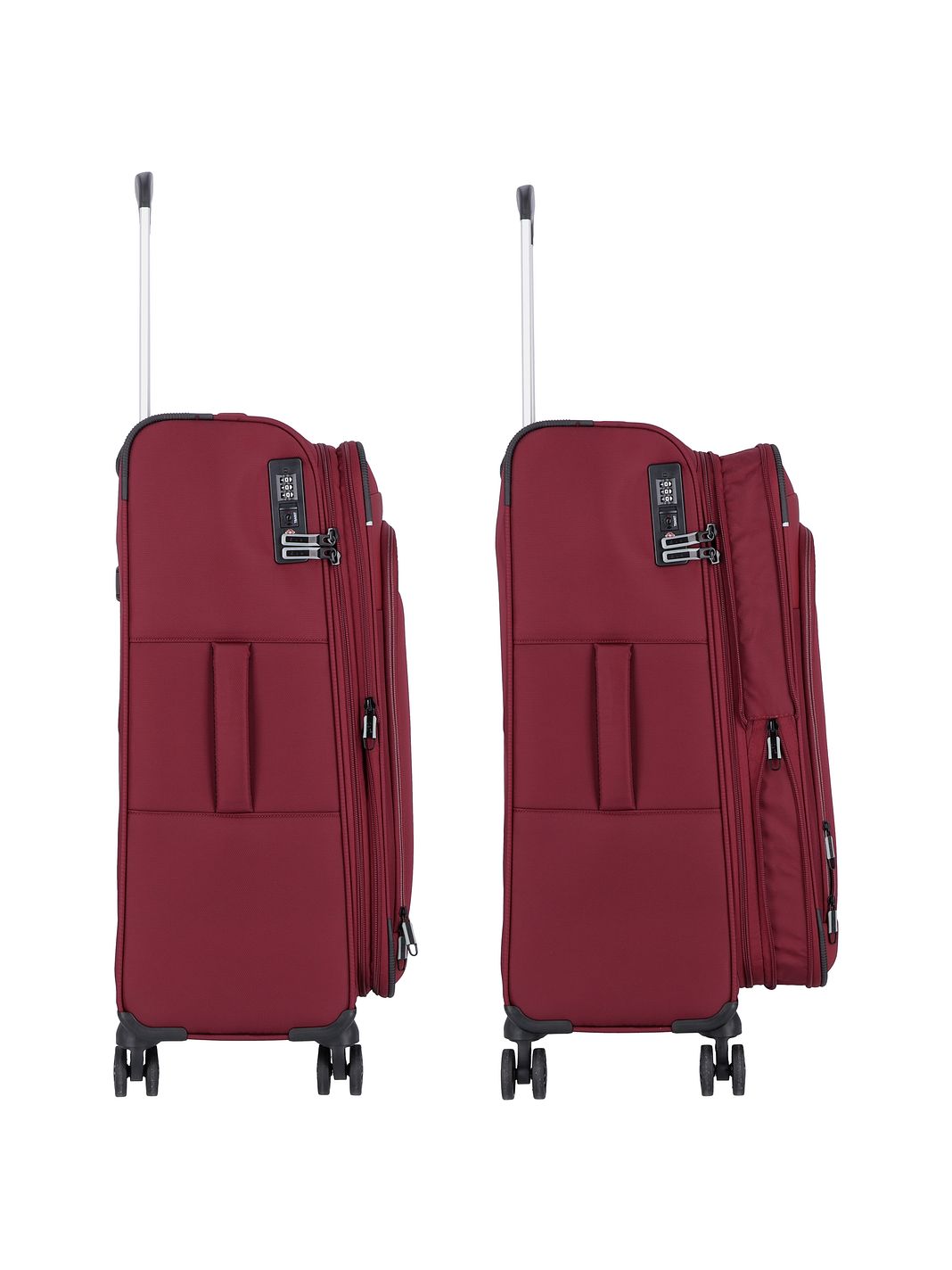 d & n Travel Line 9504 4 ruote Set di valigie 3 pezzi espandibile