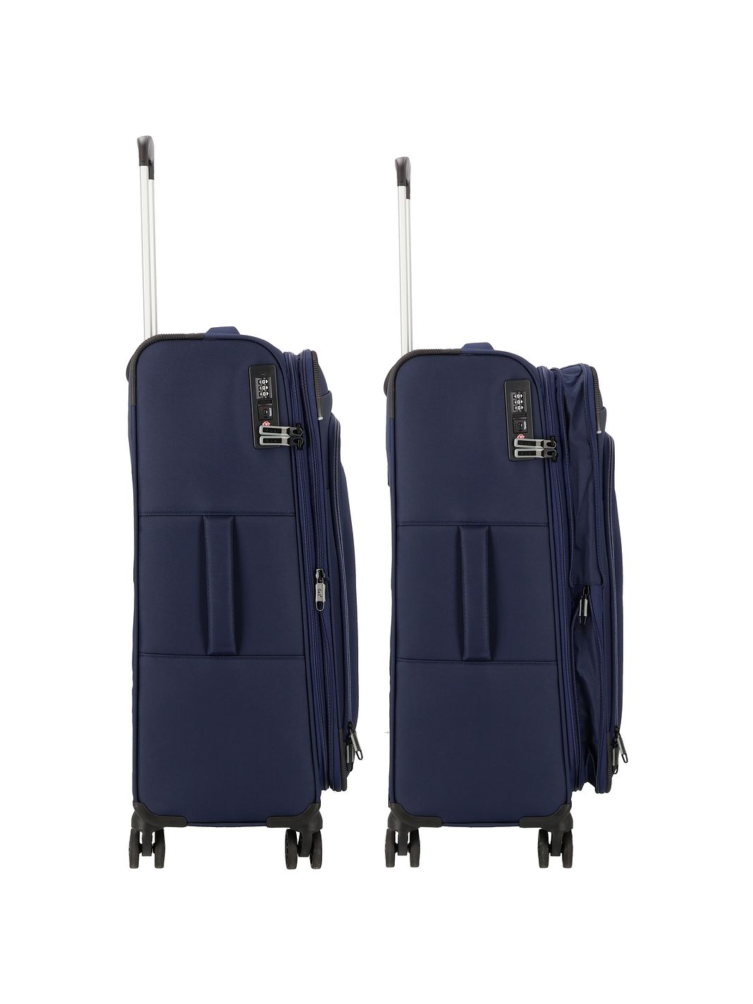 d & n Travel Line 9504 4 ruote Set di valigie 3 pezzi espandibile