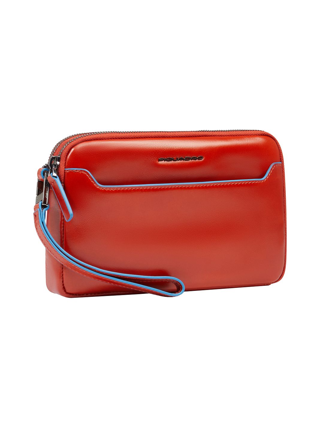 Piquadro Blue Square Pochette Vera Pelle 21 cm Piquadro Blue Square Pochette Vera Pelle 21 cm
