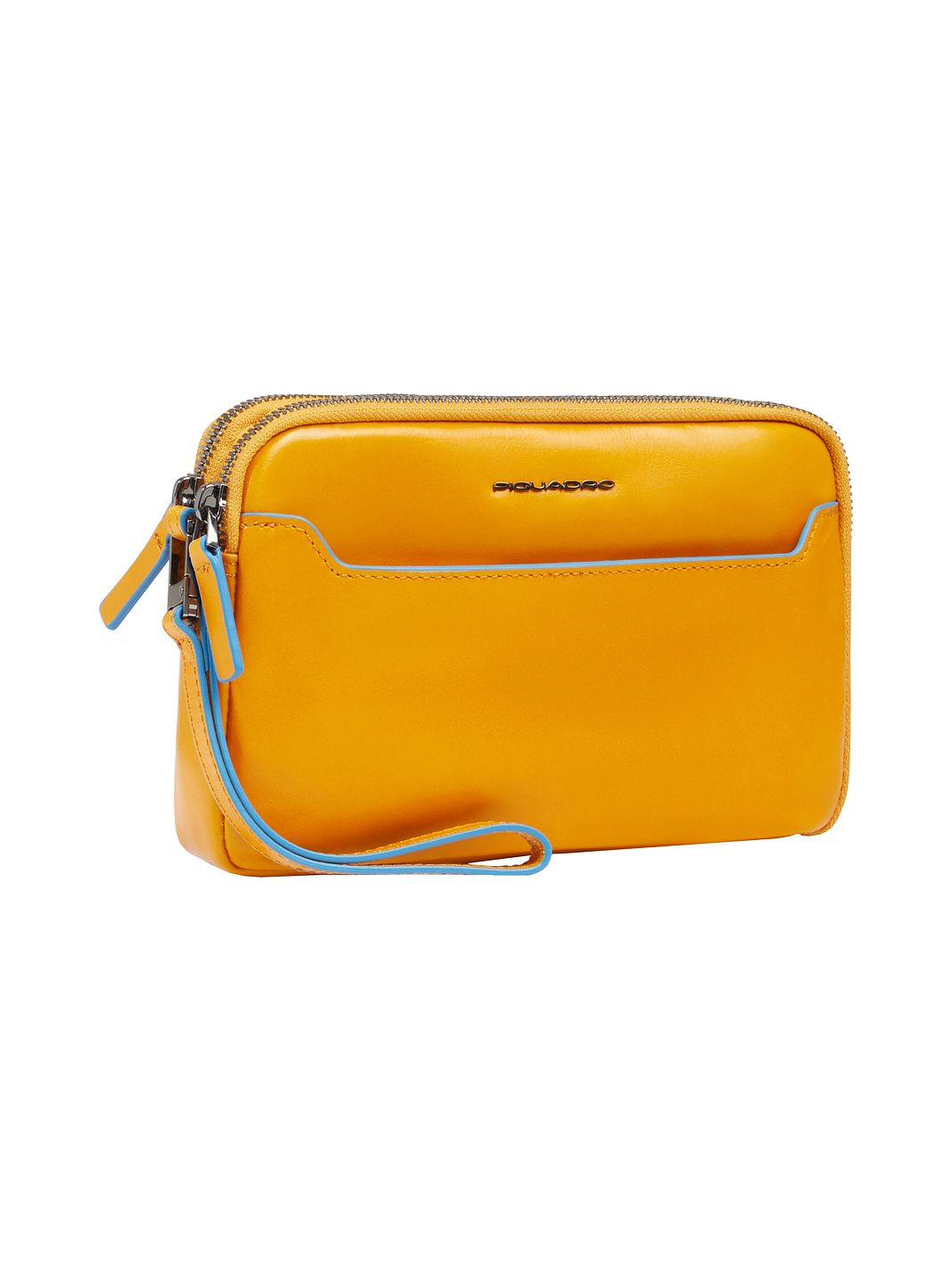 Piquadro Blue Square Pochette Vera Pelle 21 cm Piquadro Blue Square Pochette Vera Pelle 21 cm