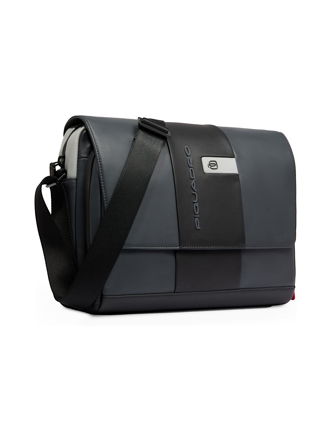 Piquadro Urban Borsa messenger Protezione RFID Vera Pelle 35 cm Vano porta PC