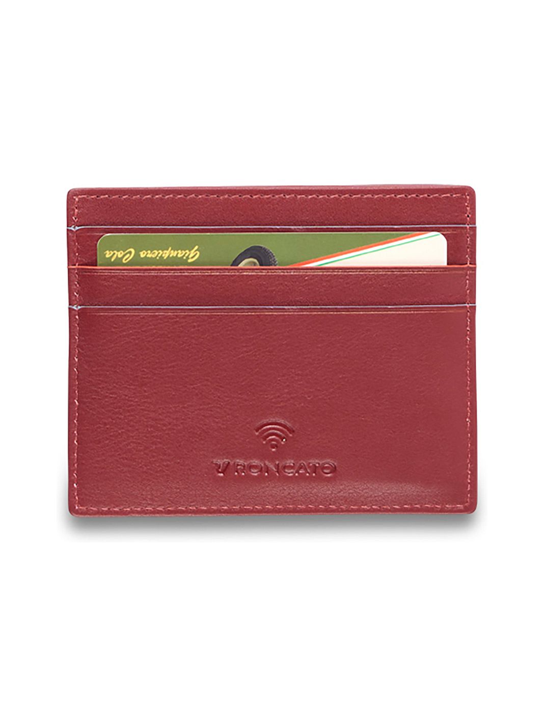 Roncato Detroit Custodia per carta di credito Protezione RFID Vera Pelle 10 cm