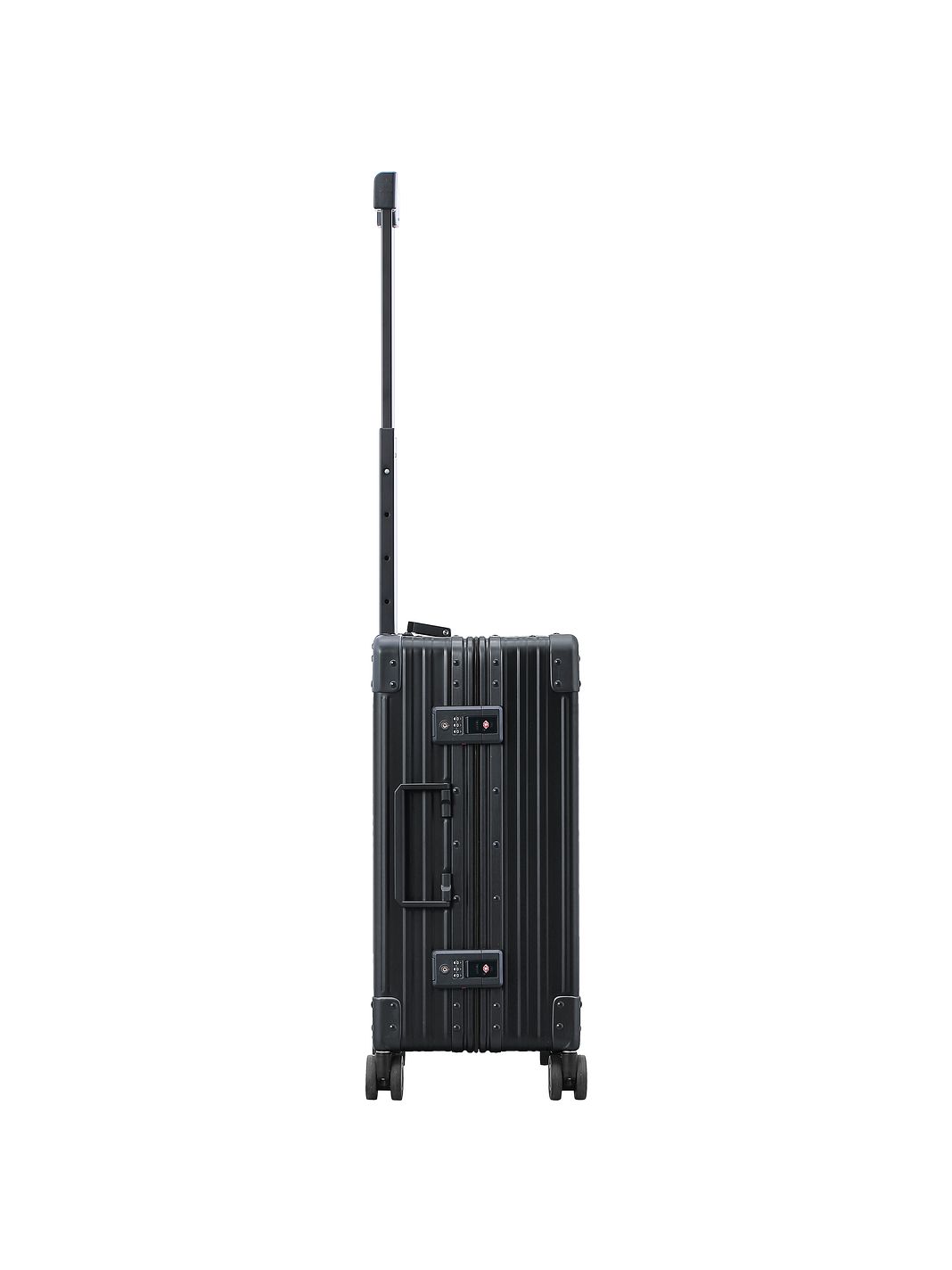Aleon Trolley cabina Traveler Domestic a 4 ruote in Alluminio, 55 cm Aleon Trolley cabina Traveler Domestic a 4 ruote in Alluminio, 55 cm