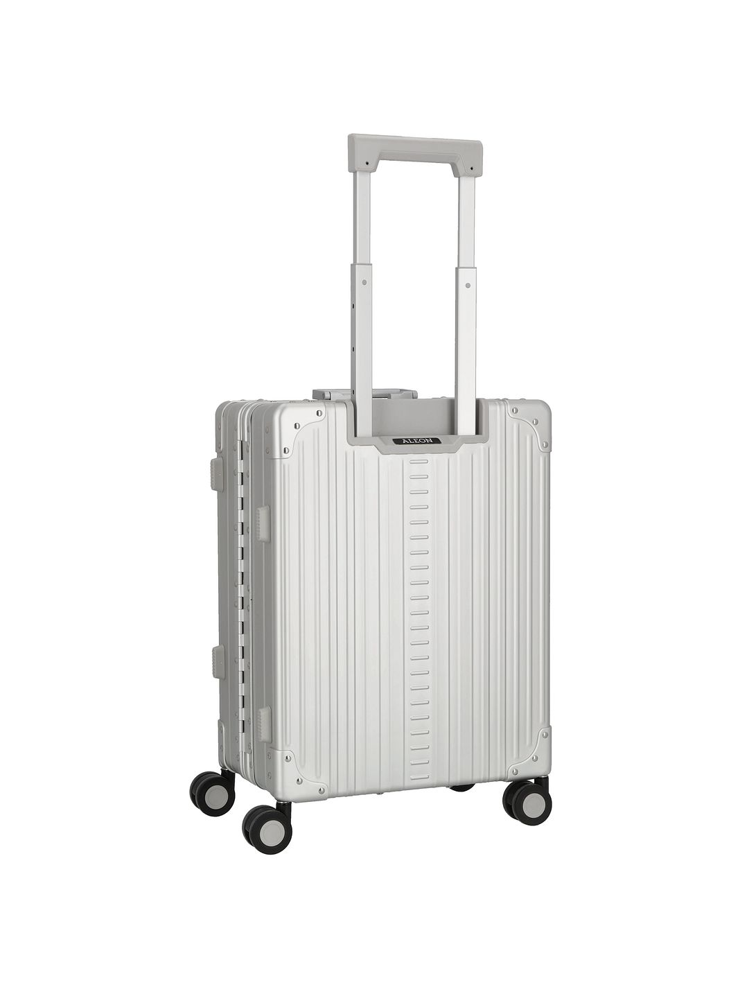 Aleon Trolley cabina a 4 ruote in Alluminio per viaggi nazionali, 53 cm, con scomparto per laptop Aleon Trolley cabina a 4 ruote in Alluminio per viaggi nazionali, 53 cm, con scomparto per laptop