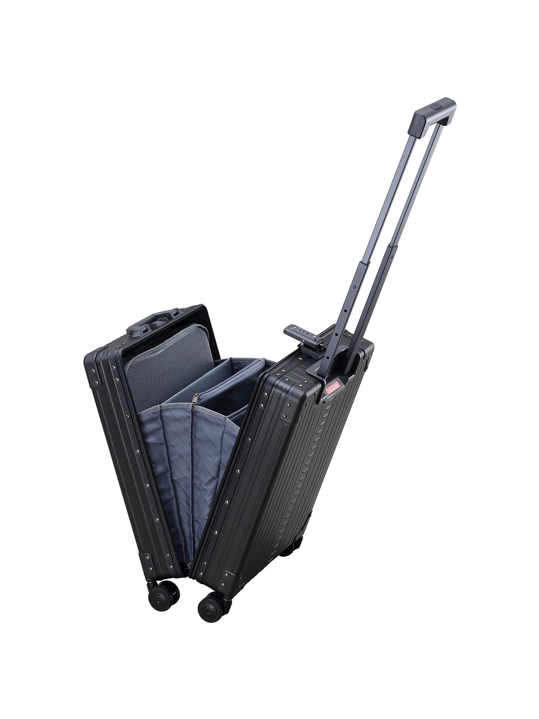 Aleon Trolley cabina Business a 4 ruote in alluminio, 55 cm Aleon Trolley cabina Business a 4 ruote in alluminio, 55 cm