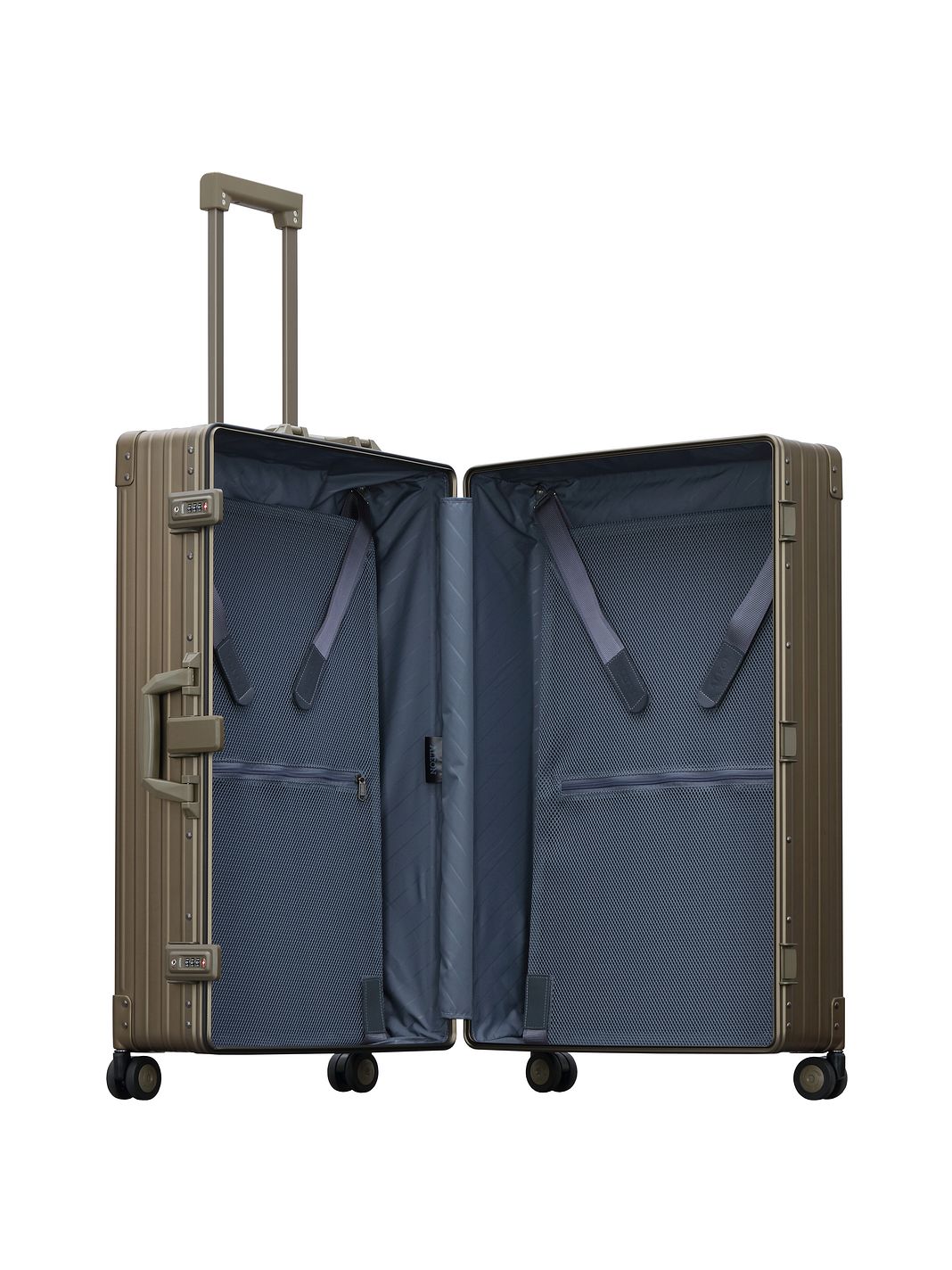Aleon Carrello Traveler Macro a 4 ruote in Alluminio, 77 cm Aleon Carrello Traveler Macro a 4 ruote in Alluminio, 77 cm