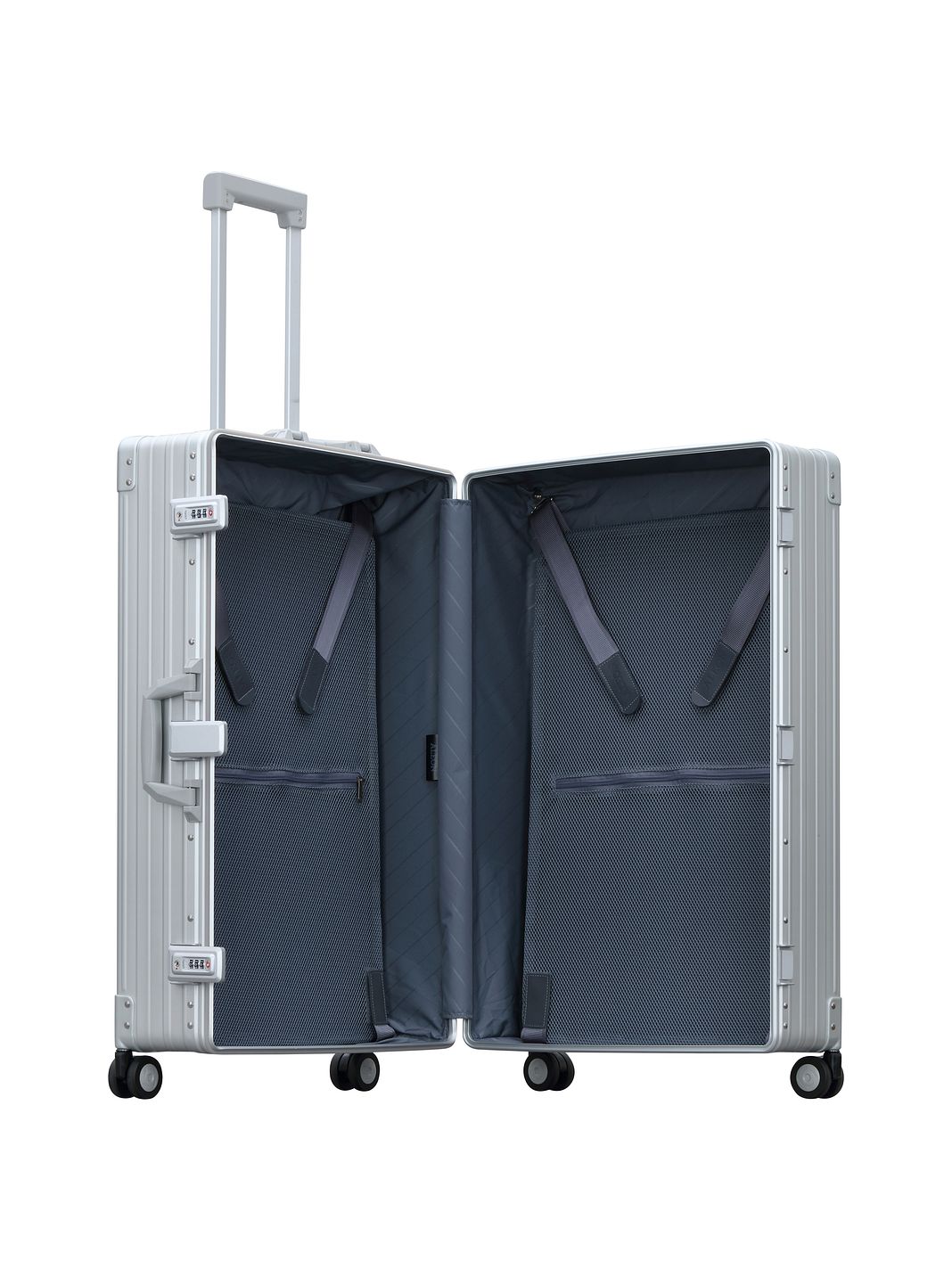 Aleon Carrello Traveler Macro a 4 ruote in Alluminio, 77 cm Aleon Carrello Traveler Macro a 4 ruote in Alluminio, 77 cm
