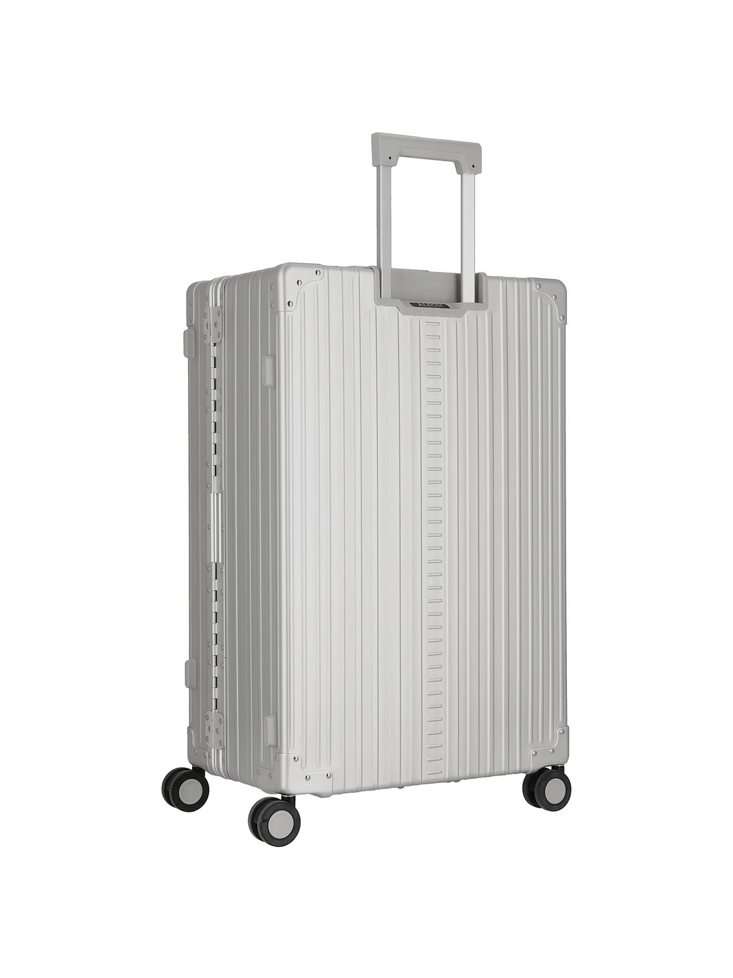 Aleon Carrello Traveler Macro a 4 ruote in alluminio da 77 cm con borsa per indumenti