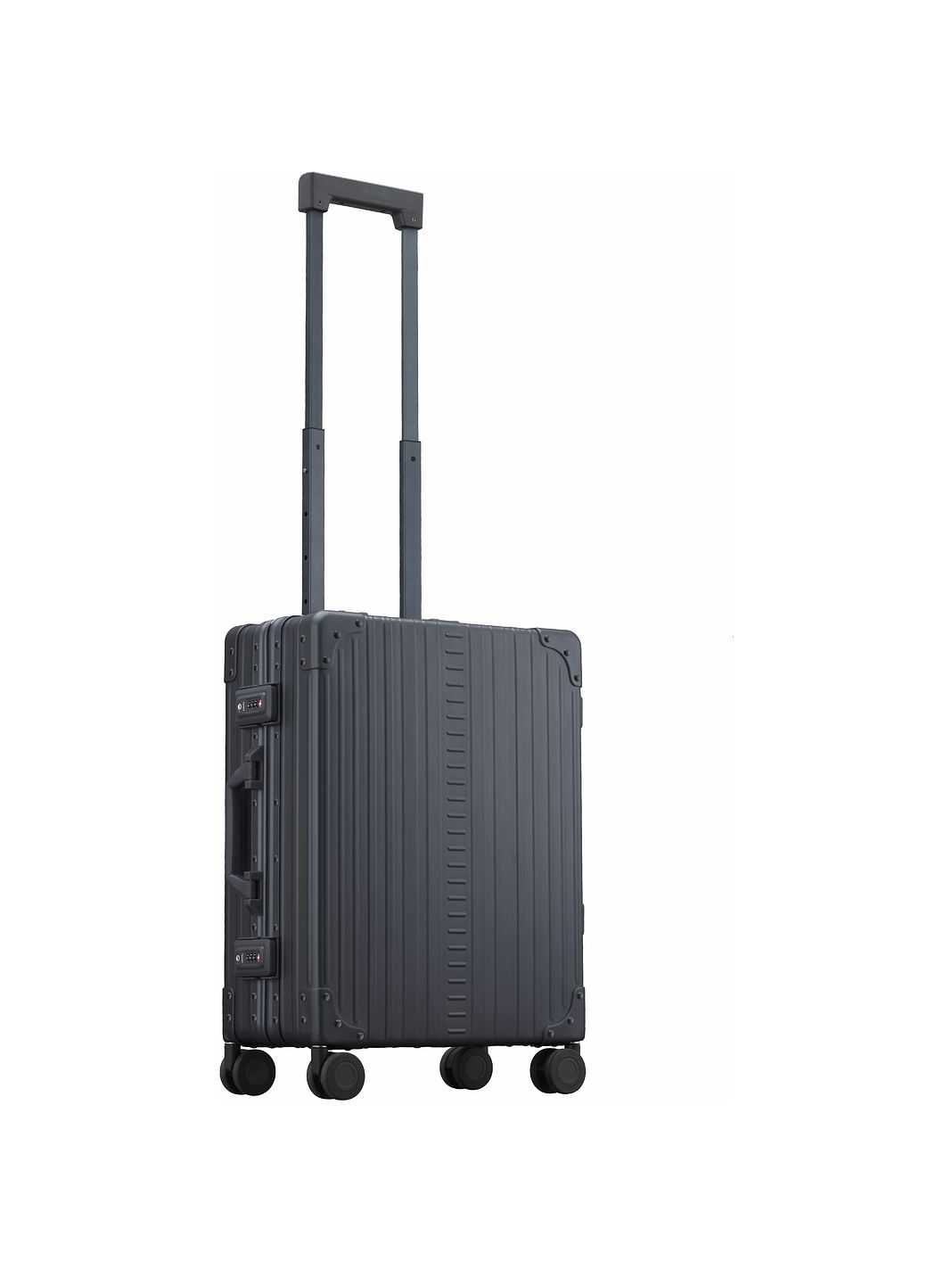Aleon 21 Trolley cabina domestico a 4 ruote in Alluminio, 55 cm, con scomparto per laptop Aleon 21 Trolley cabina domestico a 4 ruote in Alluminio, 55 cm, con scomparto per laptop