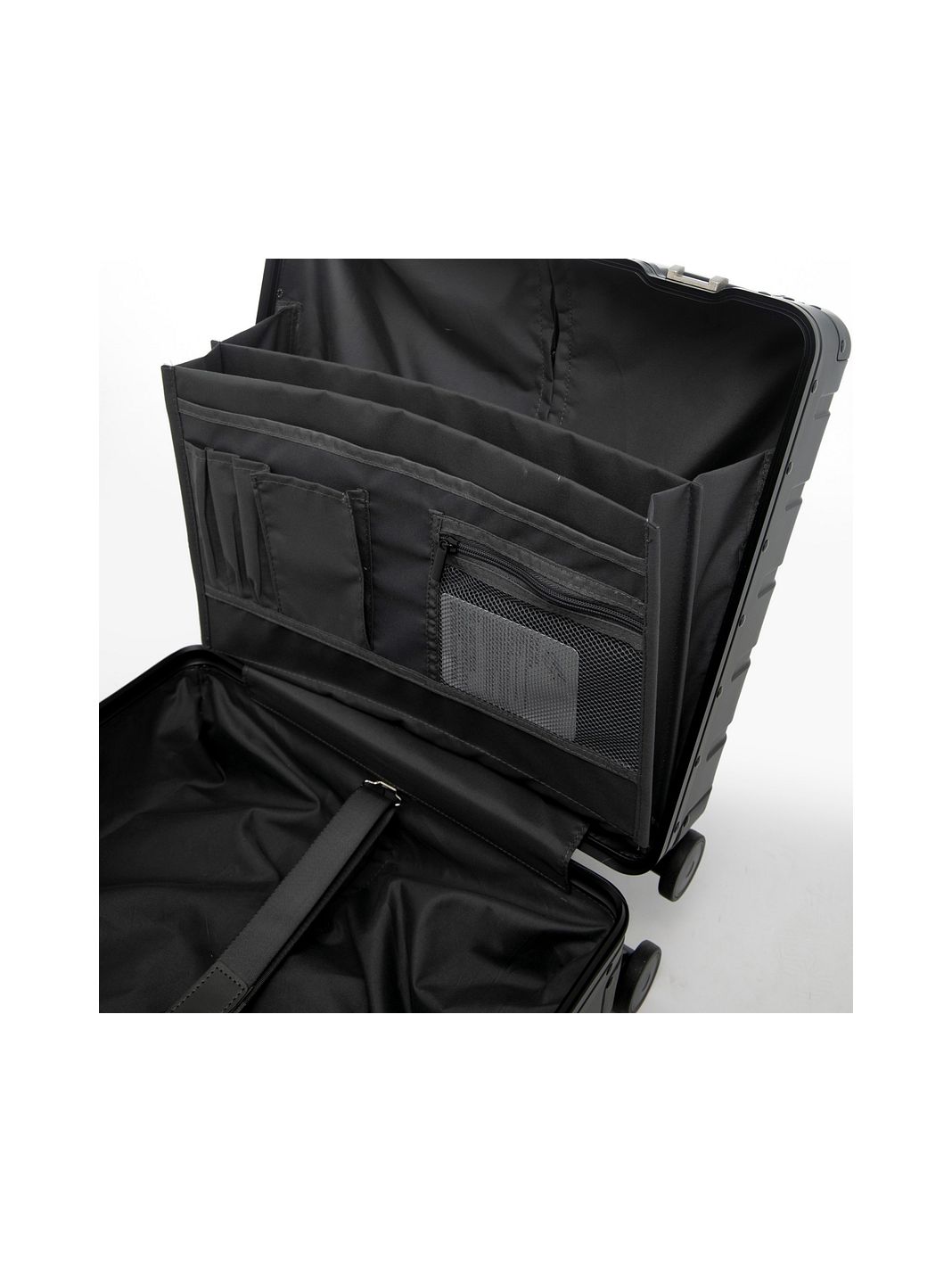 Alumaxx Trolley pilota Gravity a 4 ruote in alluminio, 44 cm, con scomparto per laptop Alumaxx Trolley pilota Gravity a 4 ruote in alluminio, 44 cm, con scomparto per laptop