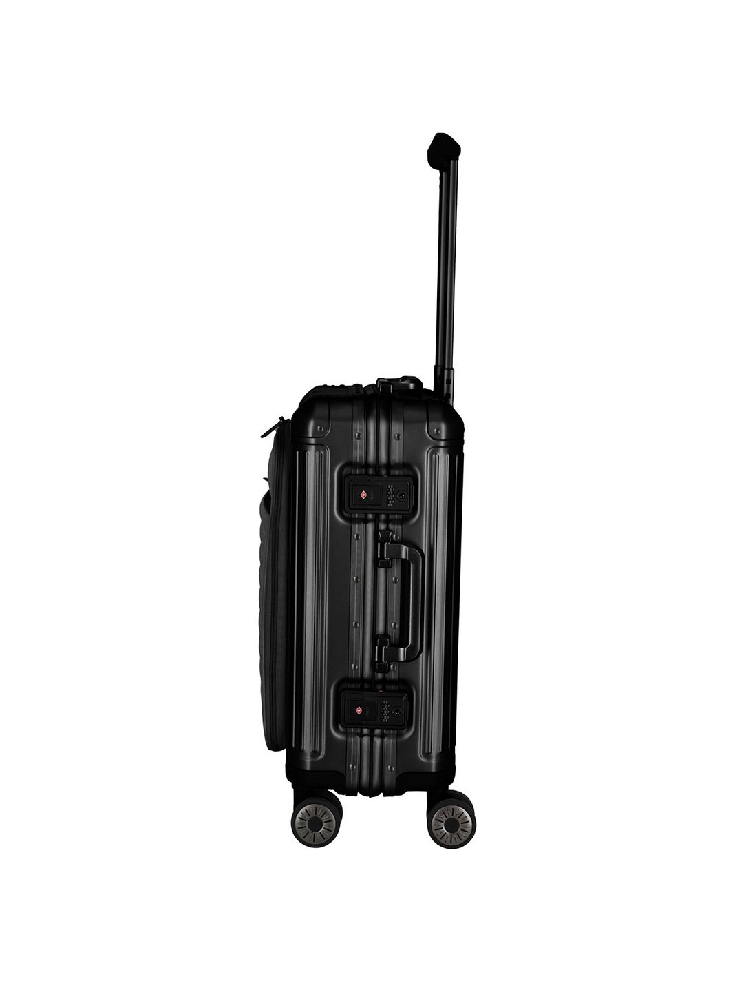 Travelite Next Trolley cabina a 4 ruote in Alluminio, 55 cm, scomparto per laptop Travelite Next Trolley cabina a 4 ruote in Alluminio, 55 cm, scomparto per laptop