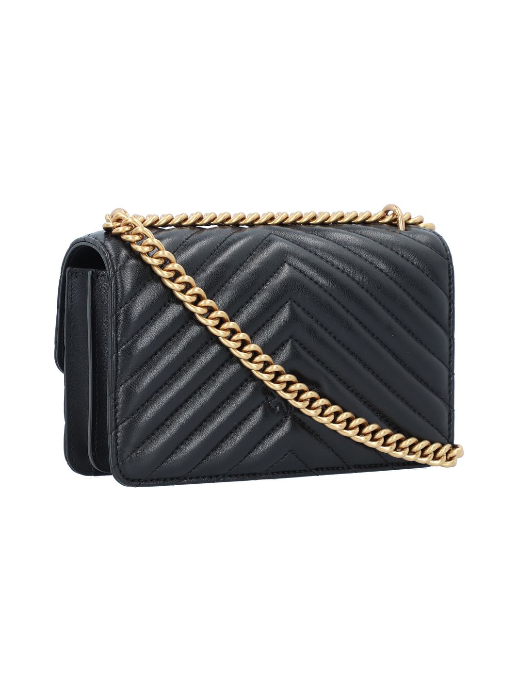 PINKO Love One Borsa a tracolla Vera Pelle 21 cm PINKO Love One Borsa a tracolla Vera Pelle 21 cm