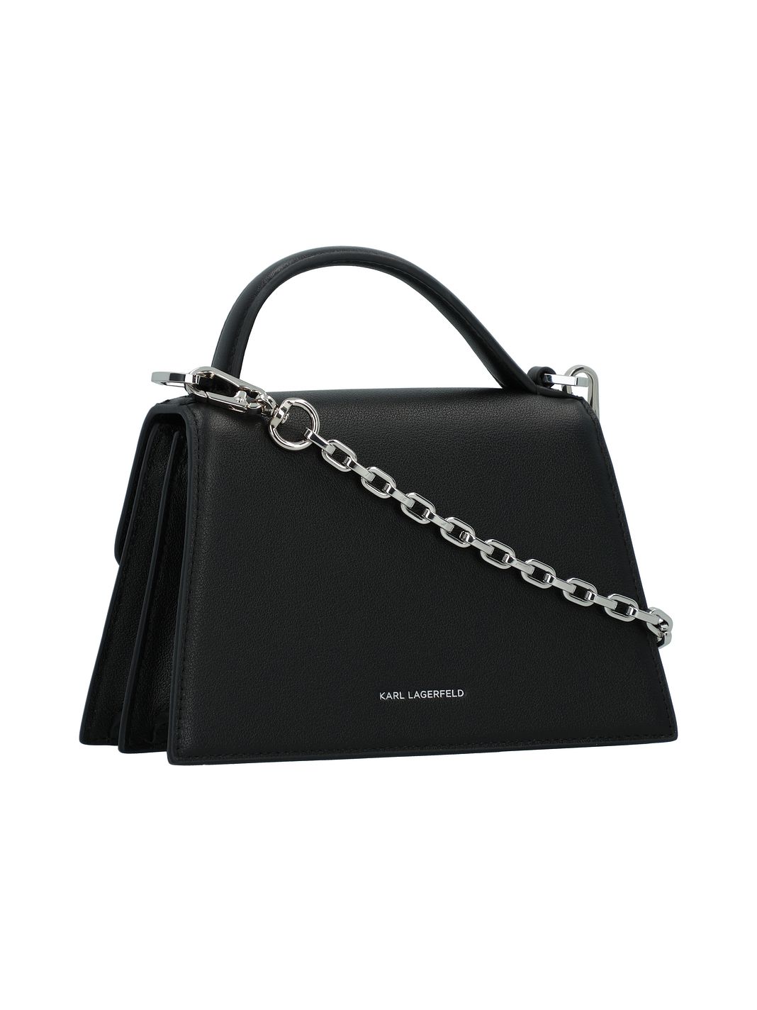 Karl Lagerfeld Signature 2.0 Borsetta Vera Pelle 21.5 cm Karl Lagerfeld Signature 2.0 Borsetta Vera Pelle 21.5 cm