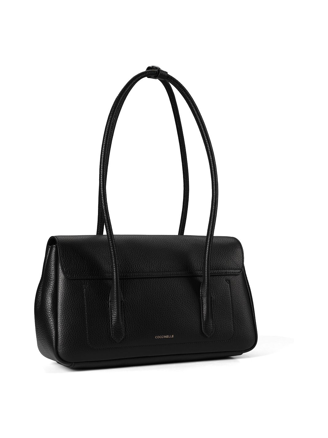 Coccinelle C-Me Lock Skuldertaske Læder 35 cm