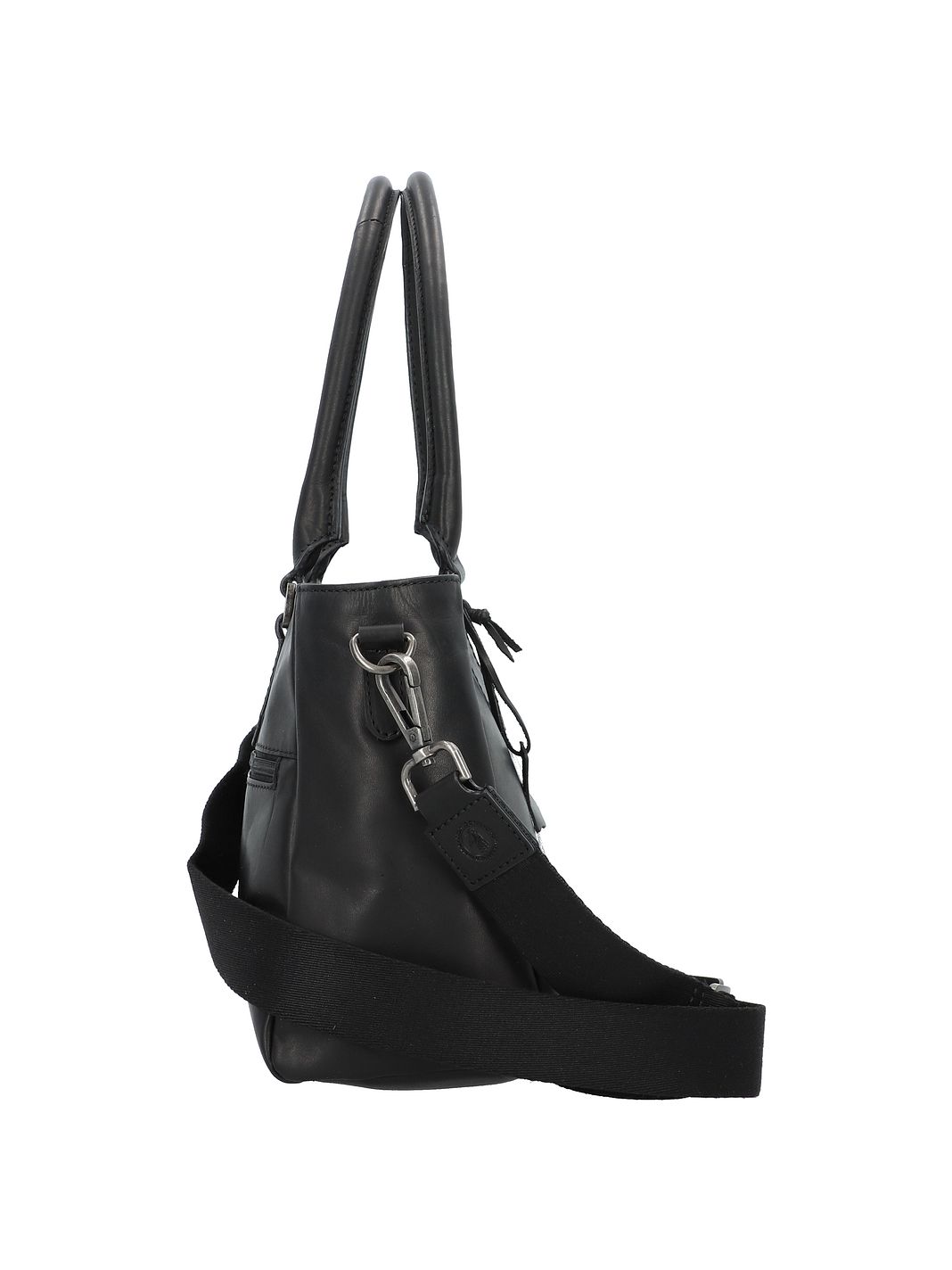 Greenburry Pure Black Kabelka Kůže 33 cm Greenburry Pure Black Kabelka Kůže 33 cm