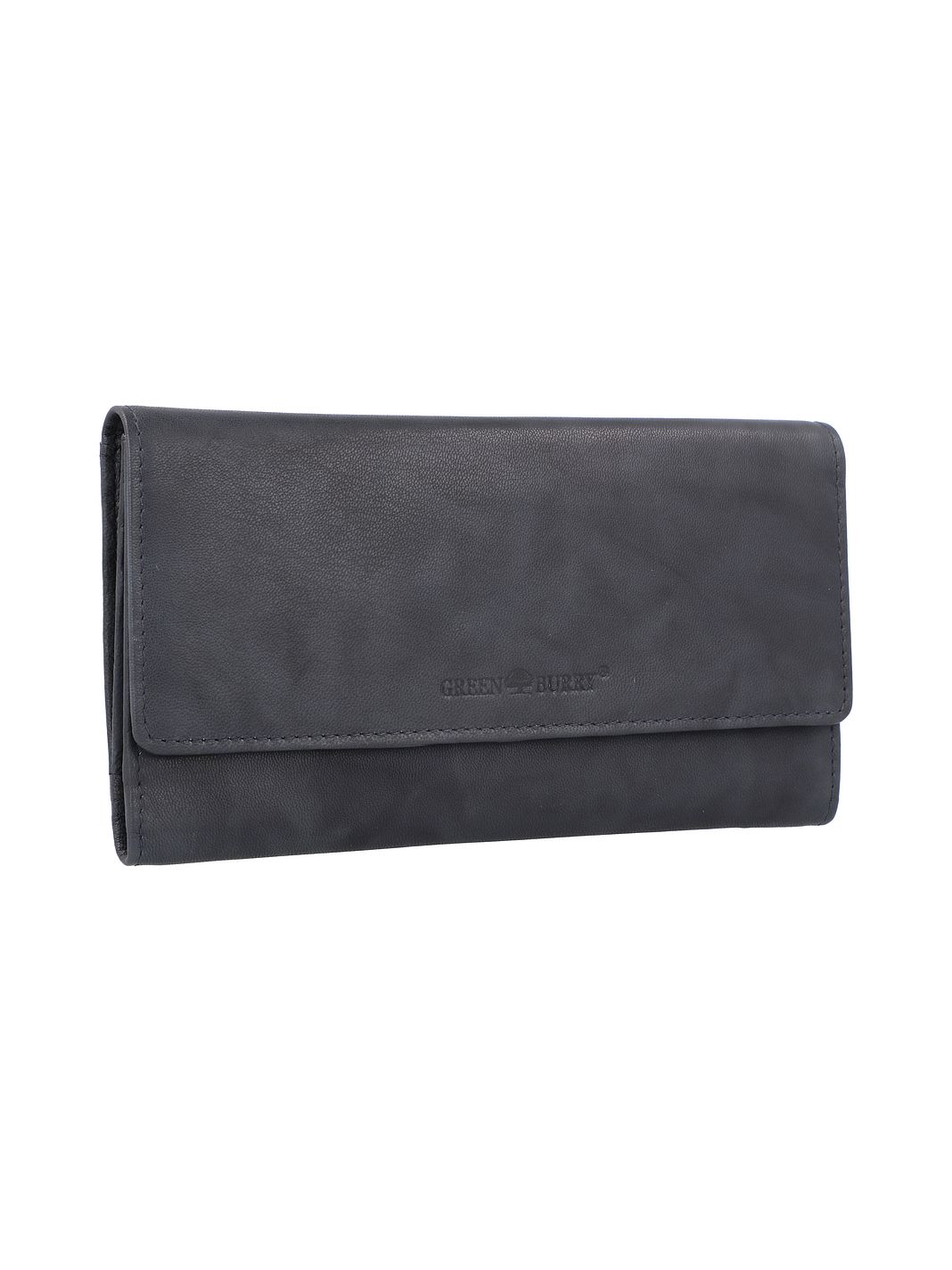 Greenburry Basic Pung RFID-beskyttelse Læder 19 cm