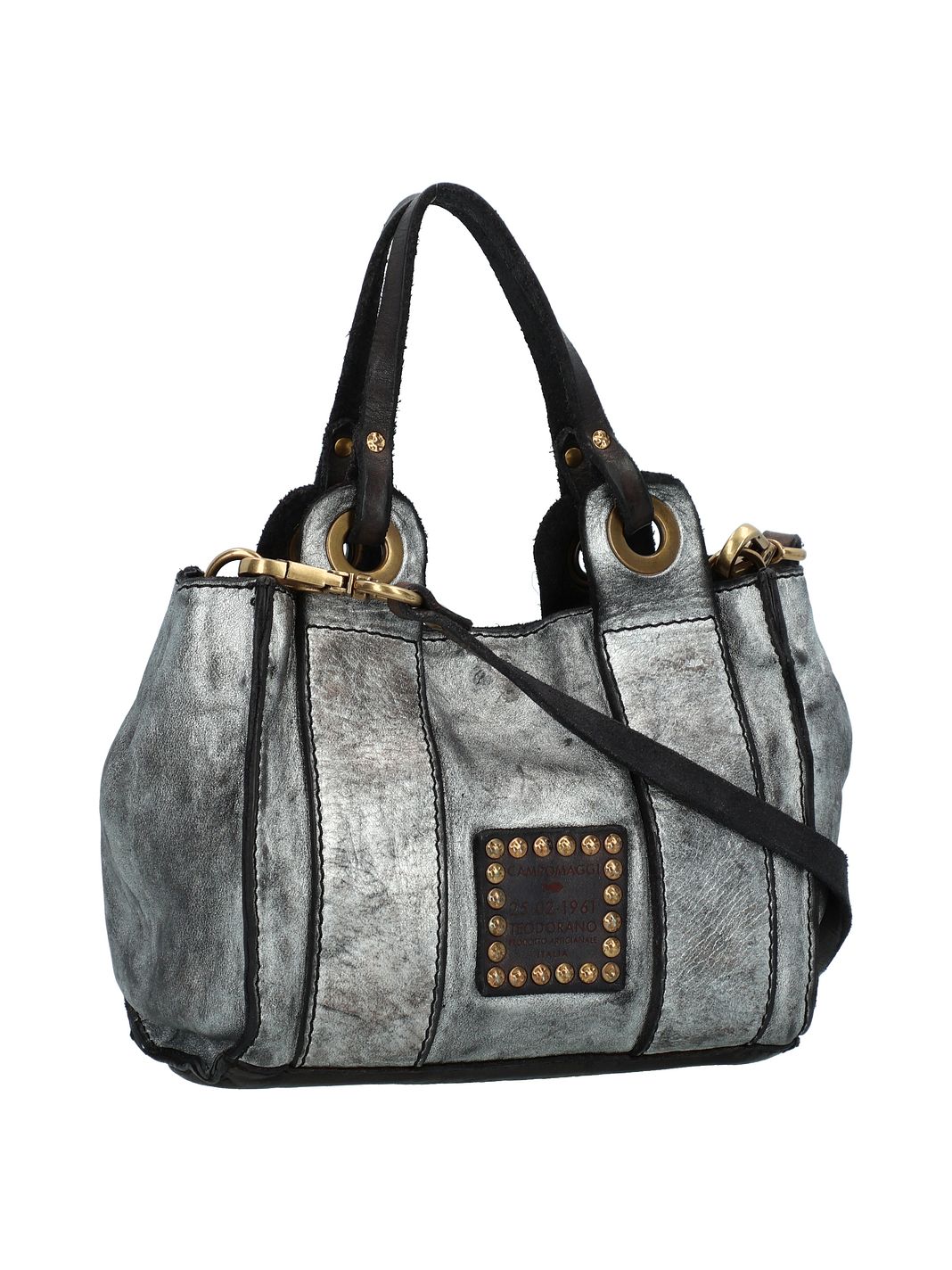 Campomaggi Hasni Mini Bolso Piel natural 17 cm